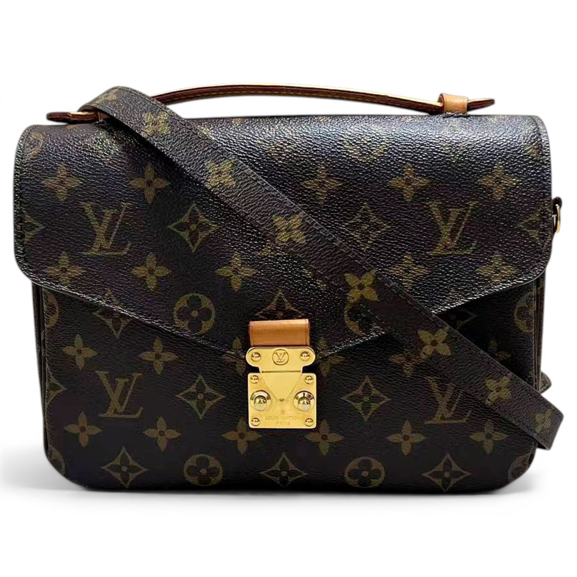Metis leather handbag