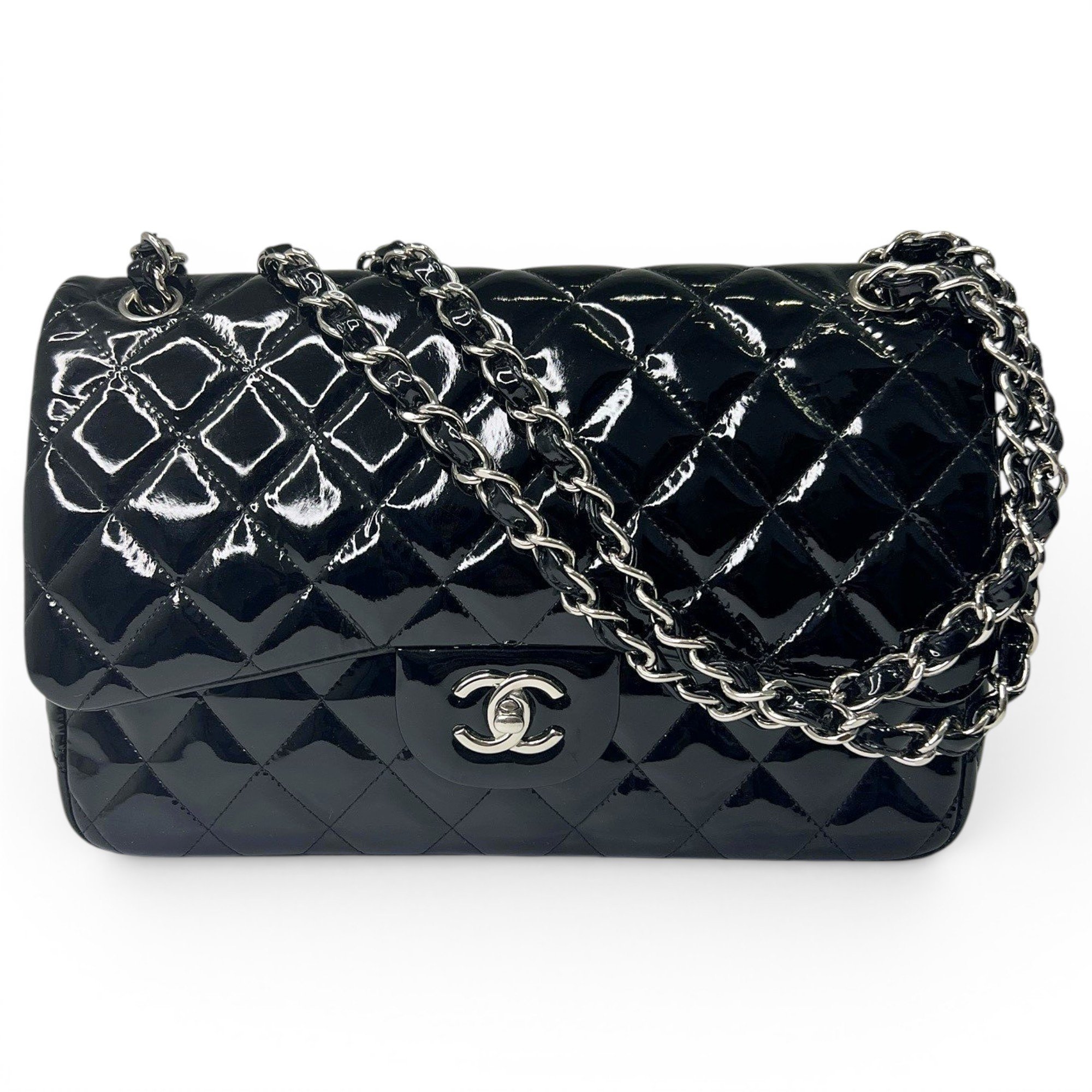 Timeless/Classique patent leather crossbody bag