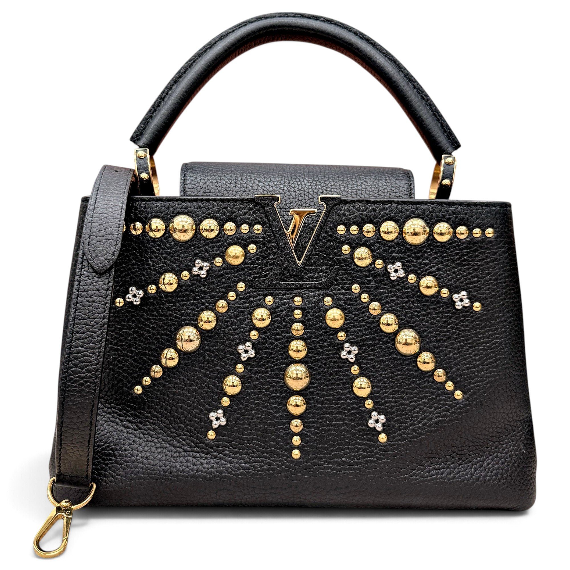 Capucines leather handbag