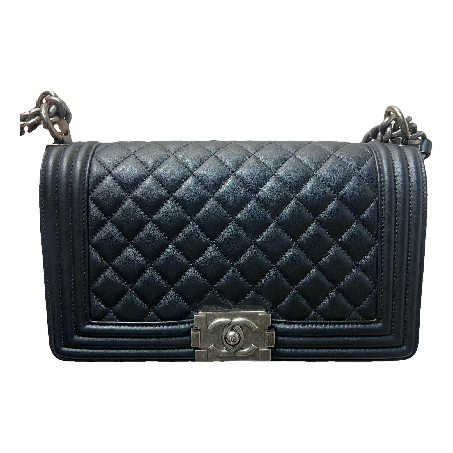 Boy leather crossbody bag