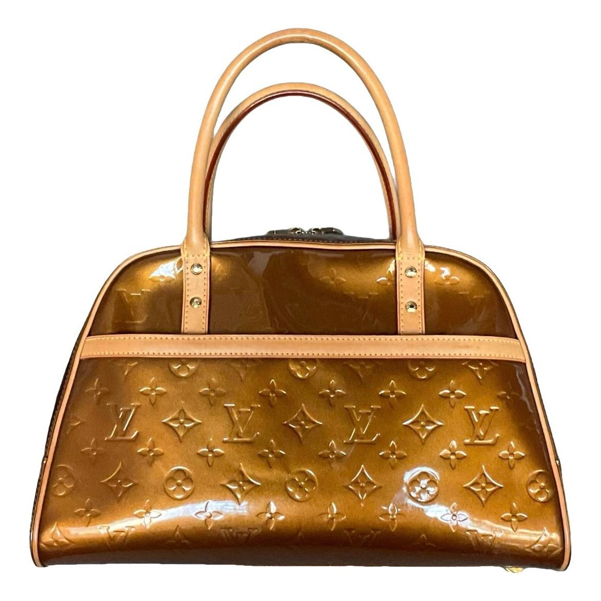 Tompkins Square patent leather handbag