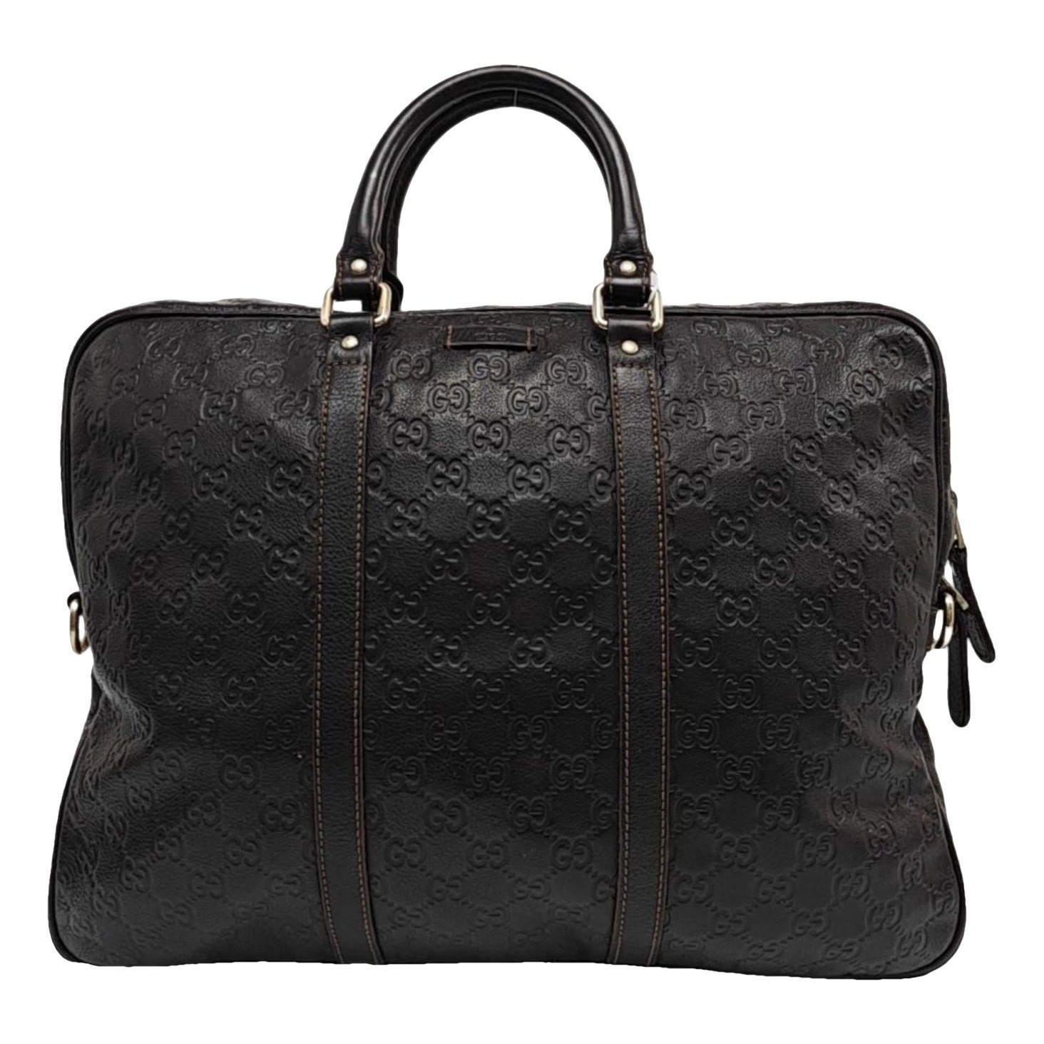 Leather handbag