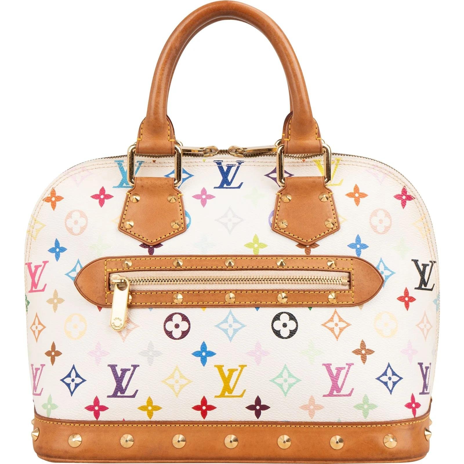 Alma leather handbag