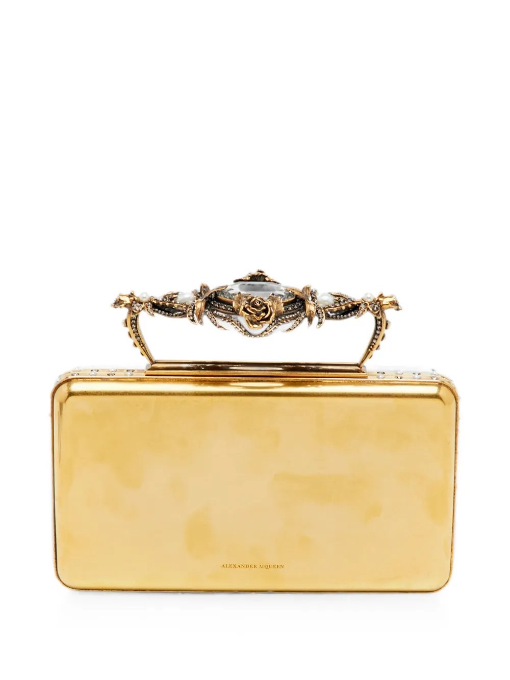 jewelled clutch bag