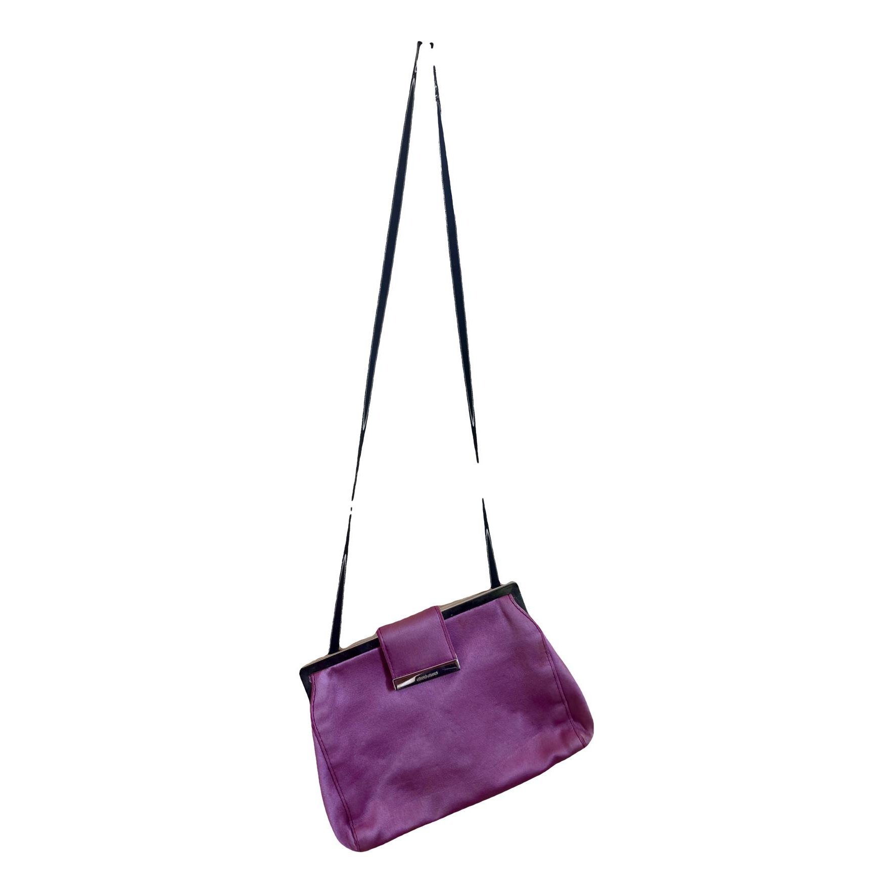 Silk clutch bag