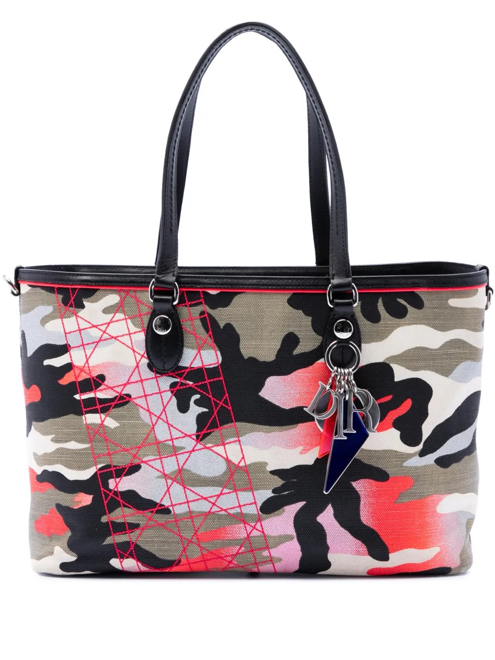 2011 Anselm Reyle Medium Canvas Camouflage tote bag