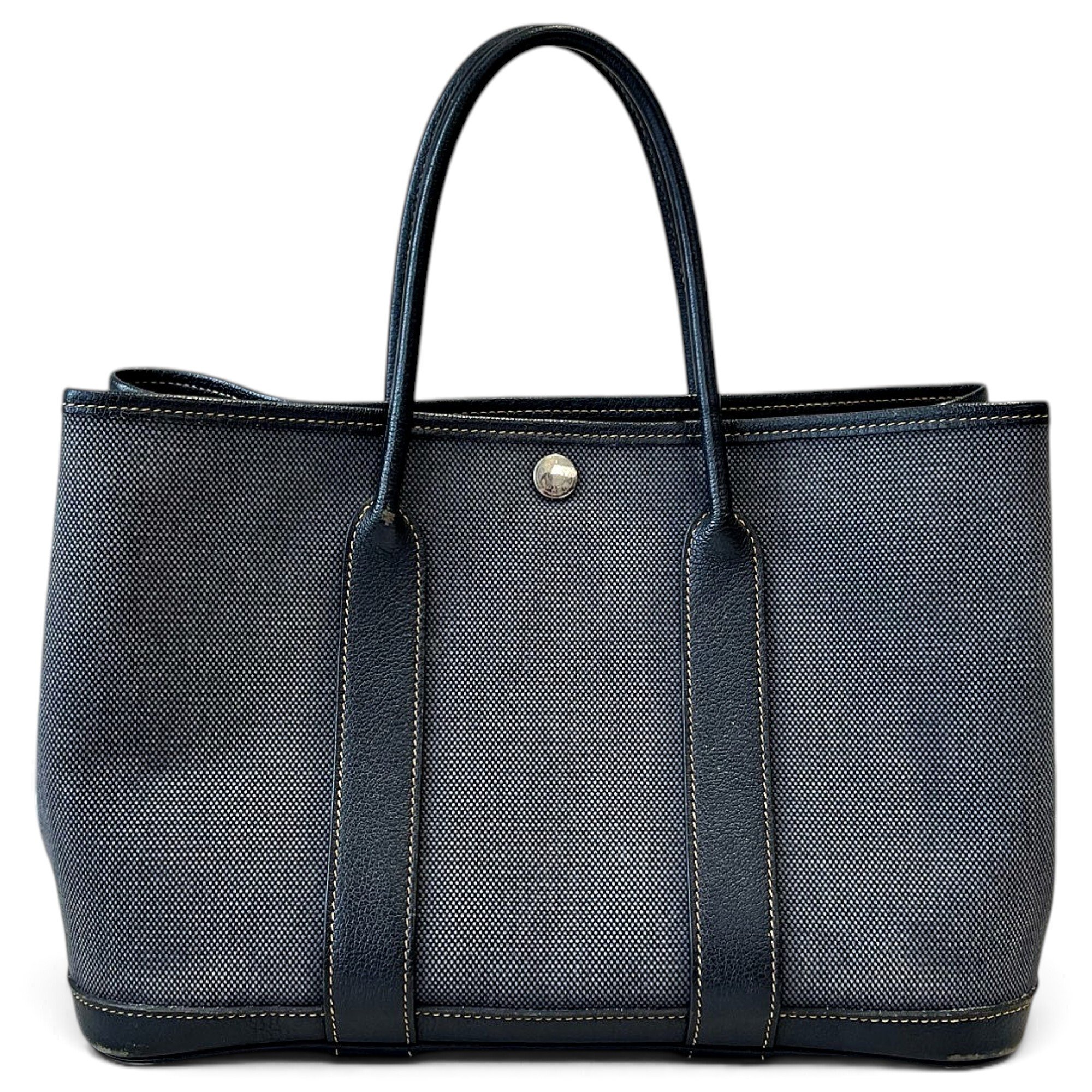 Garden Party leather handbag