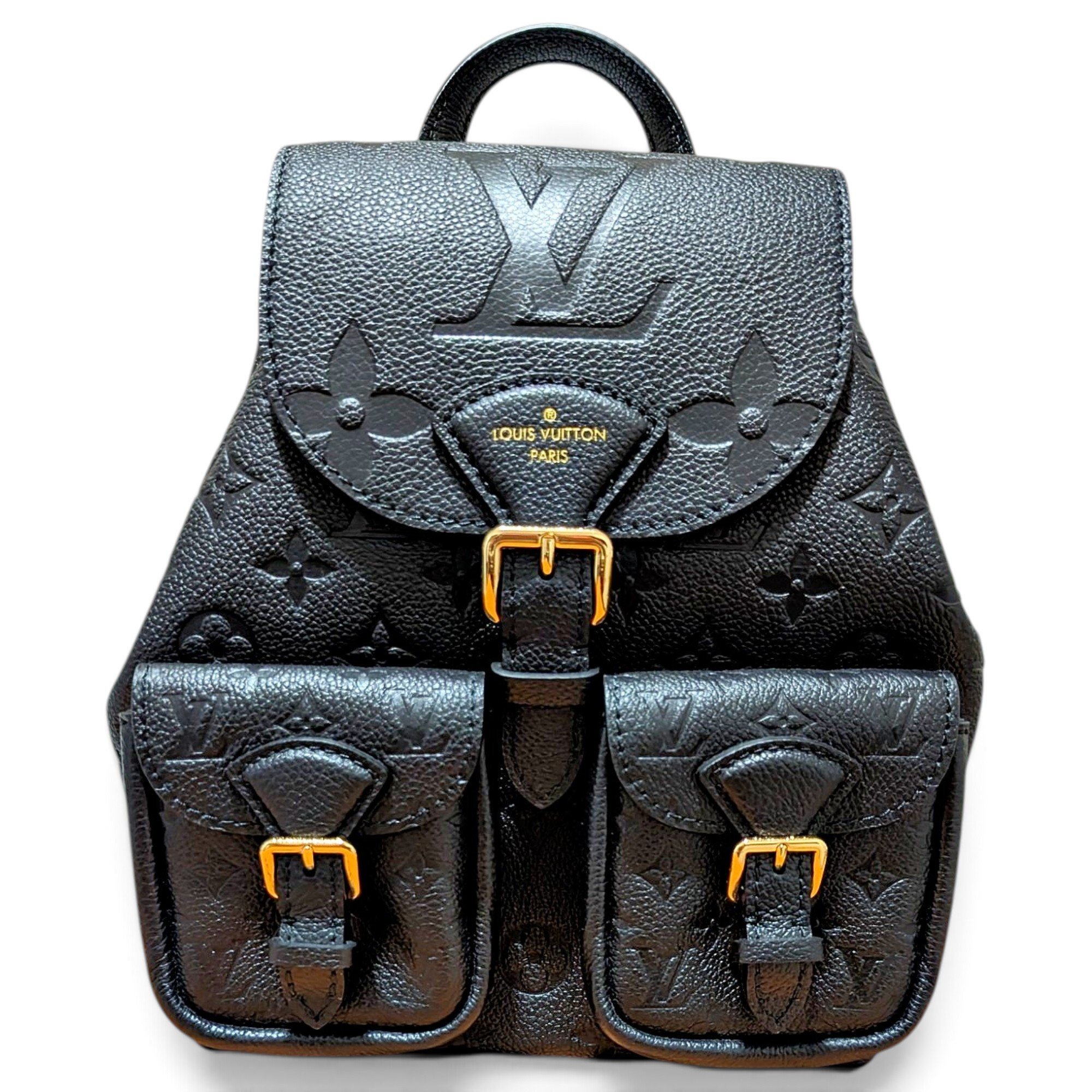Leather backpack