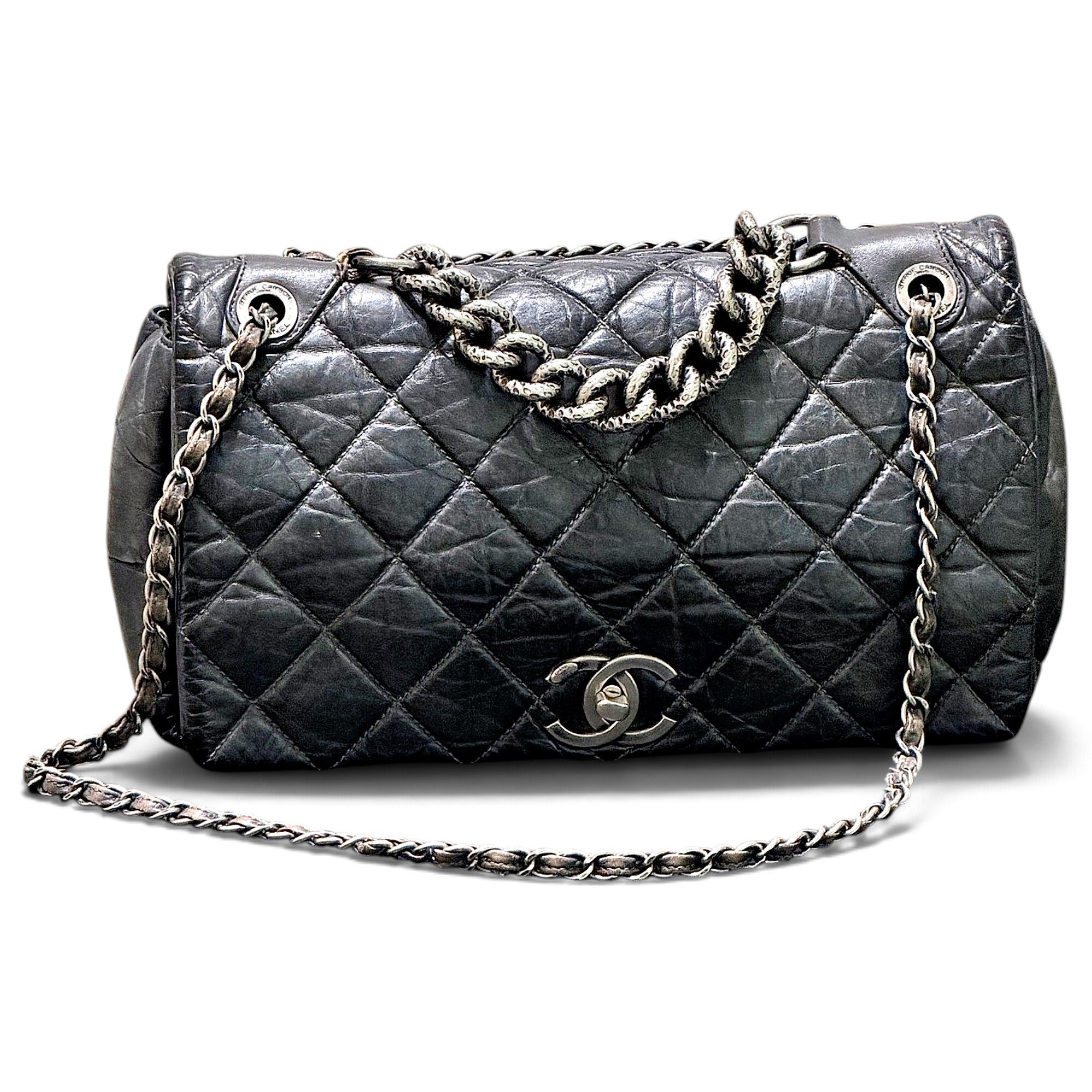 Leather crossbody bag