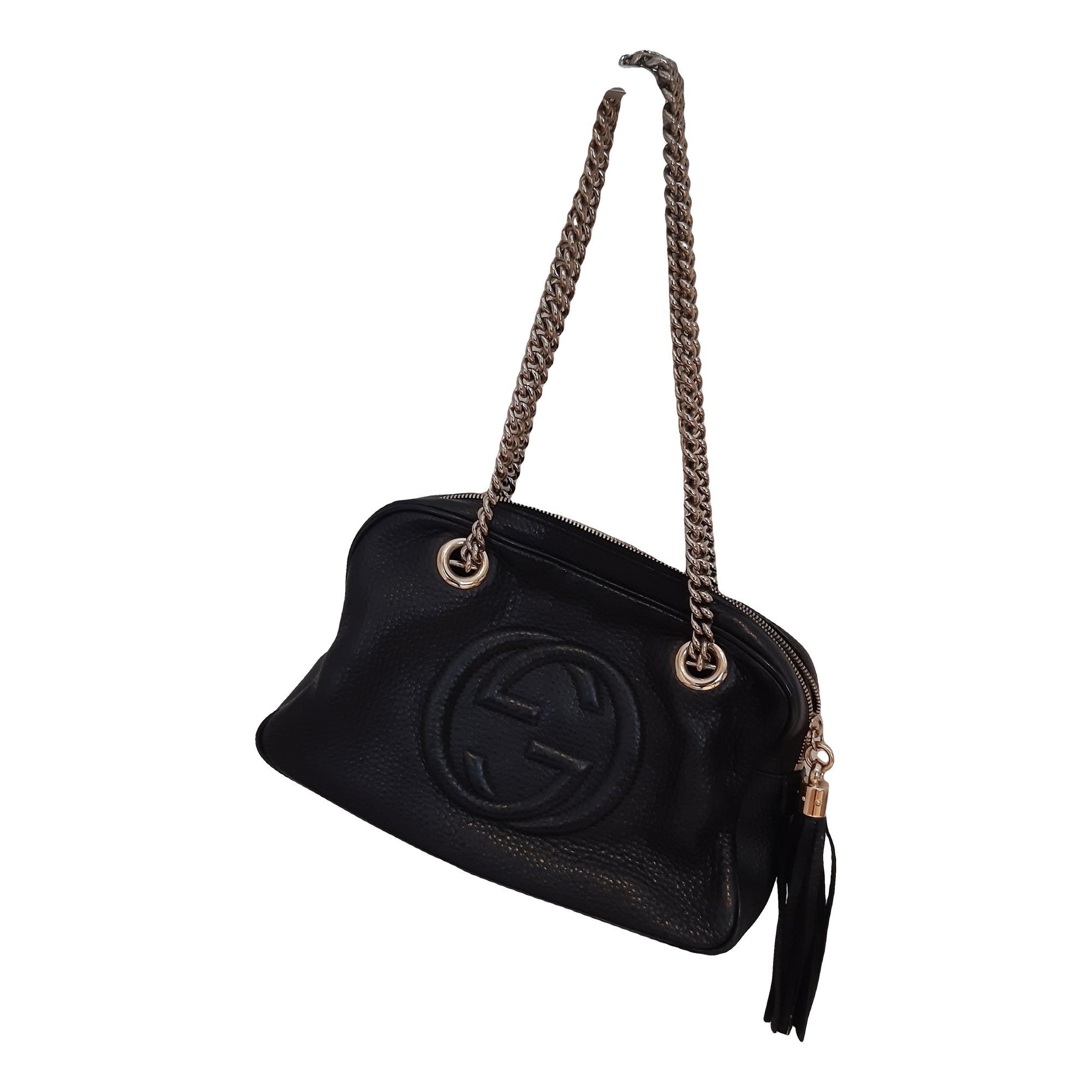 Soho Double Chain leather handbag
