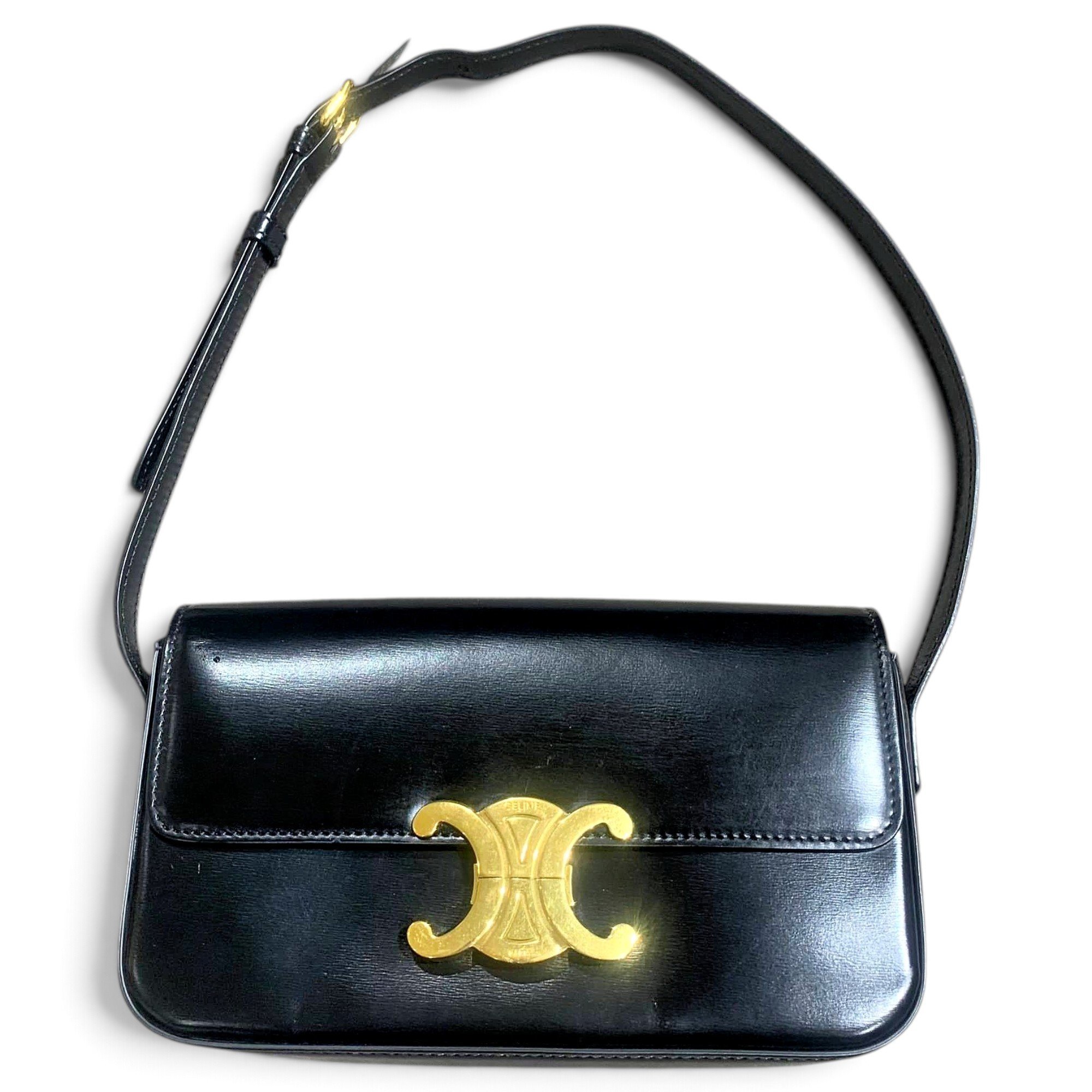 Triomphe leather bag
