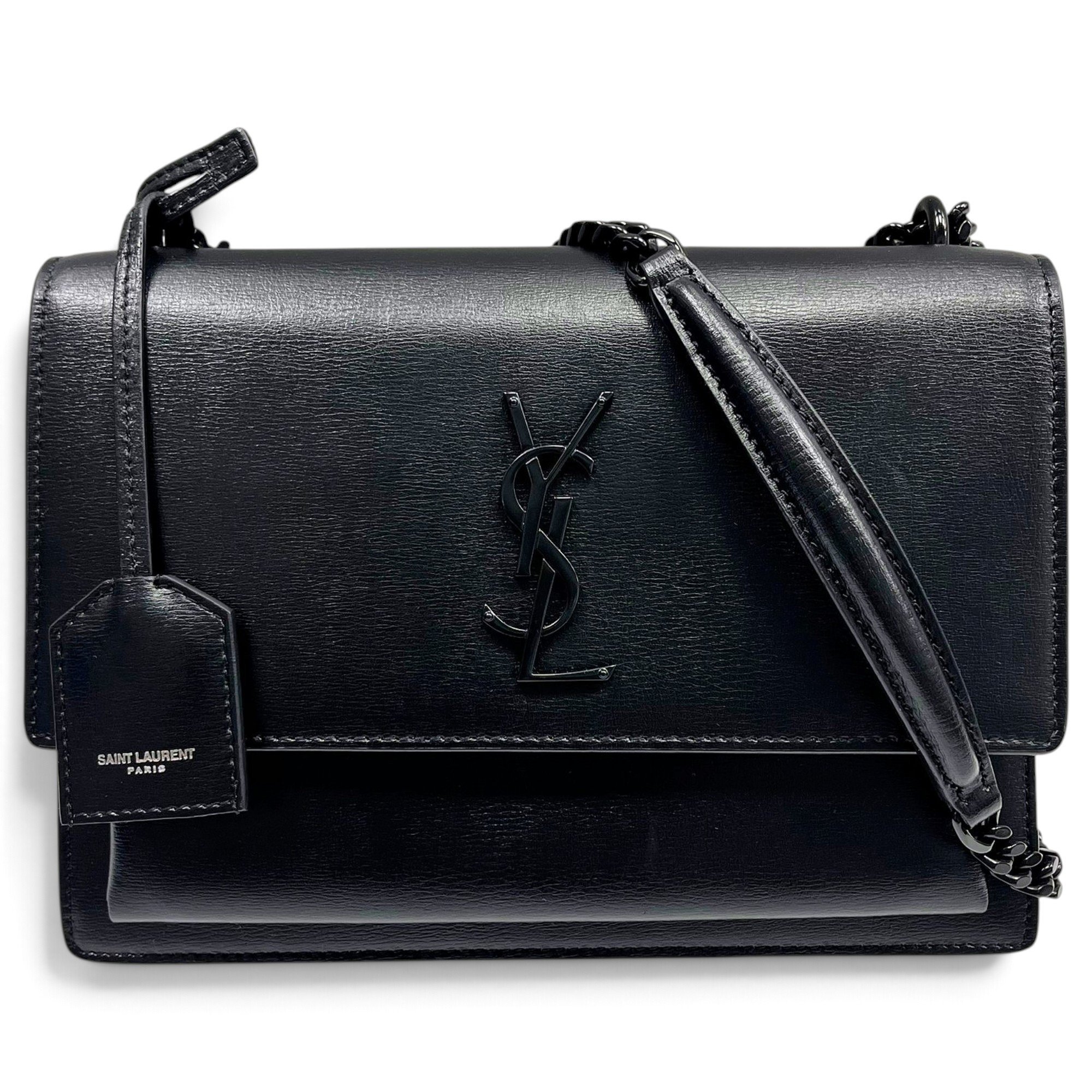 Sunset leather handbag