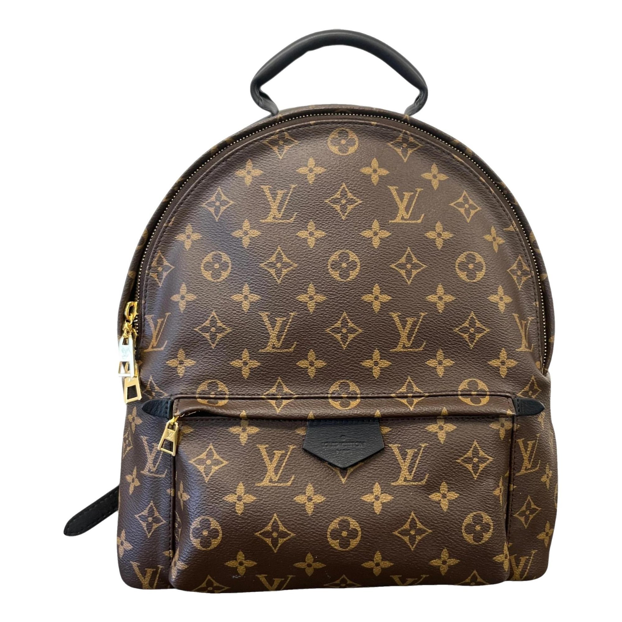 Leather backpack