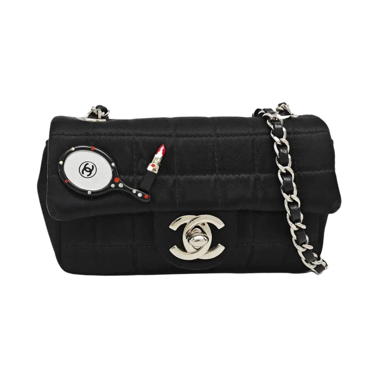 Silk crossbody bag