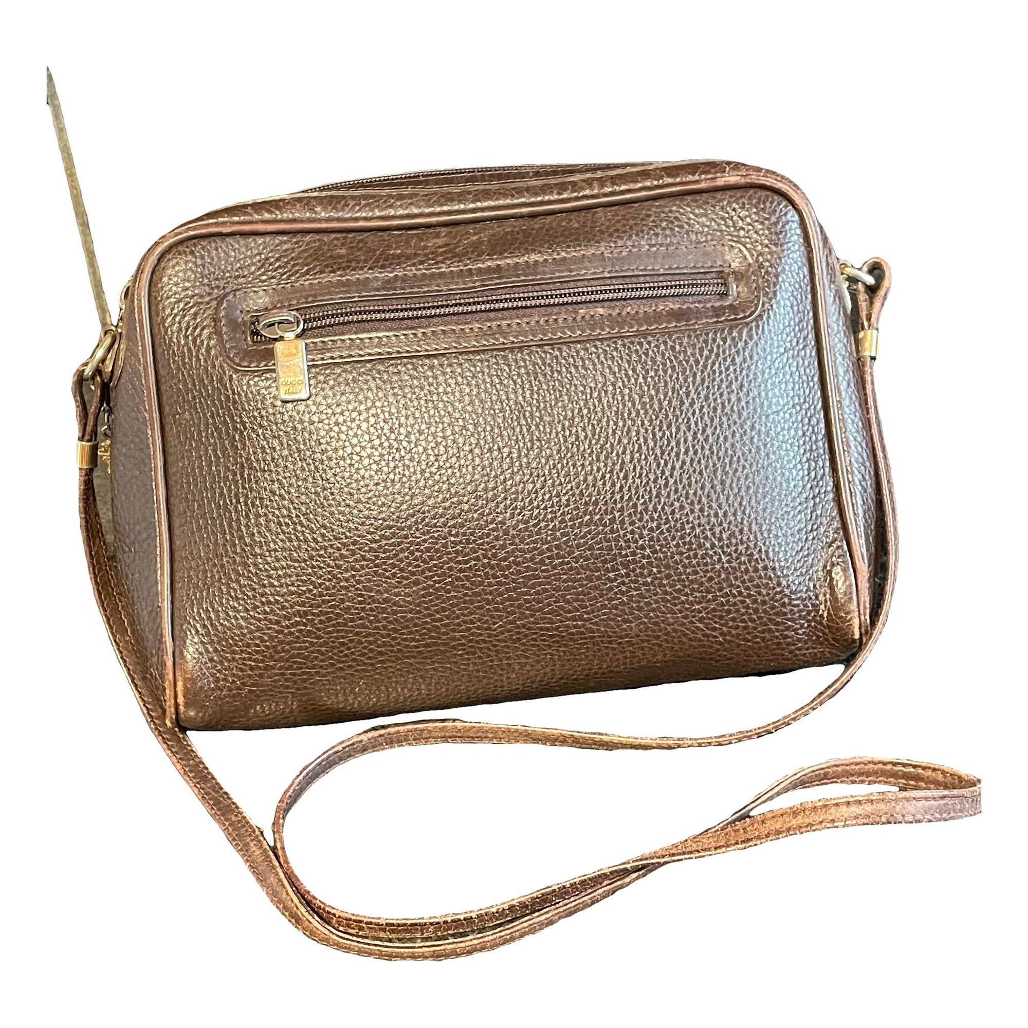 Leather crossbody bag