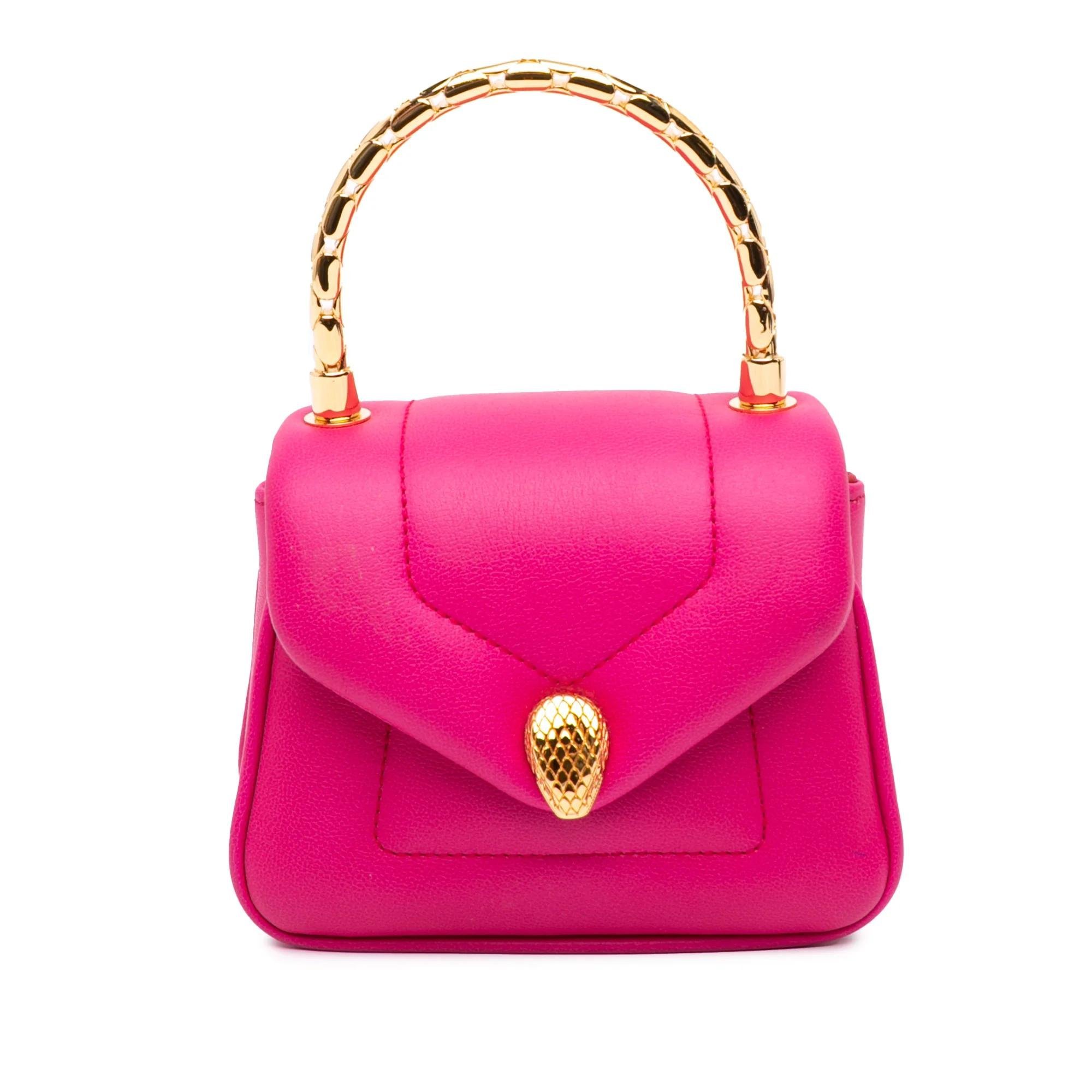 Serpenti pony-style calfskin handbag