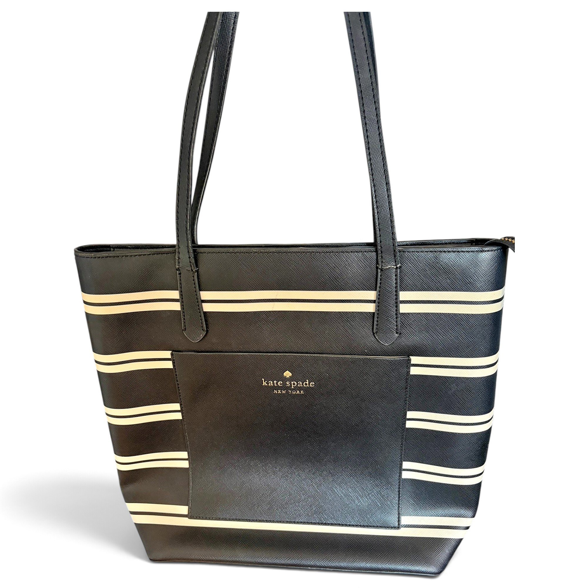 Vegan leather tote