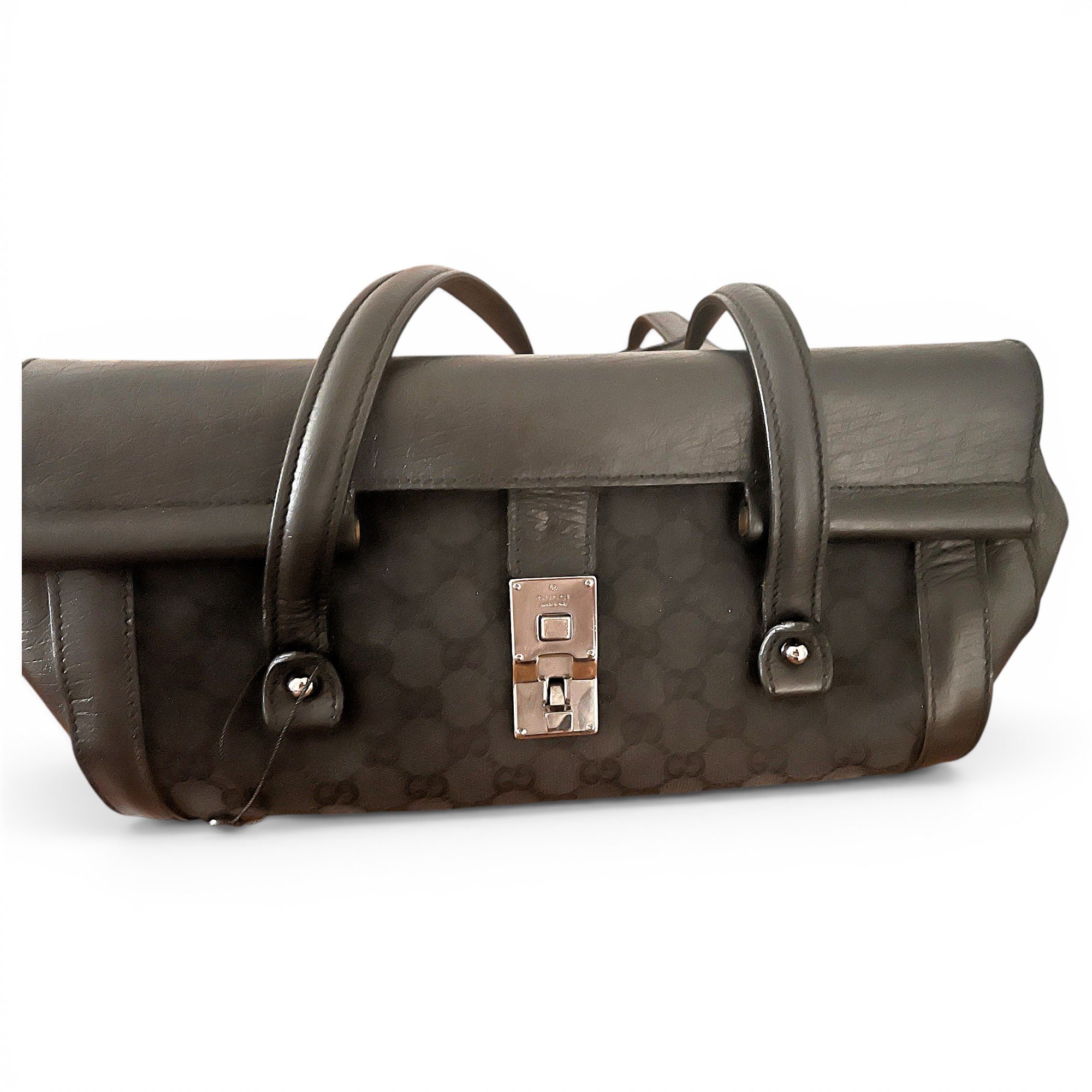 Bamboo Bullet leather handbag