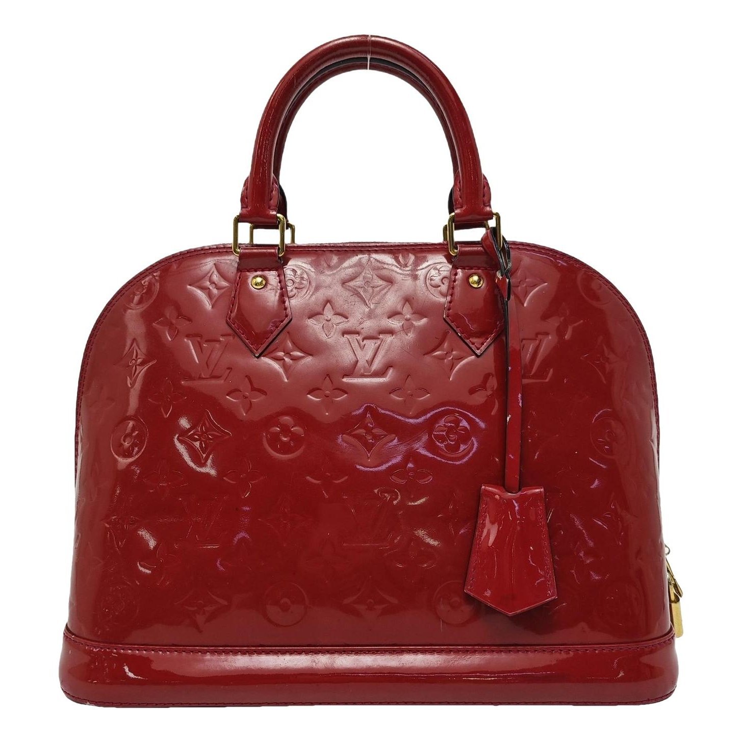 Alma patent leather handbag