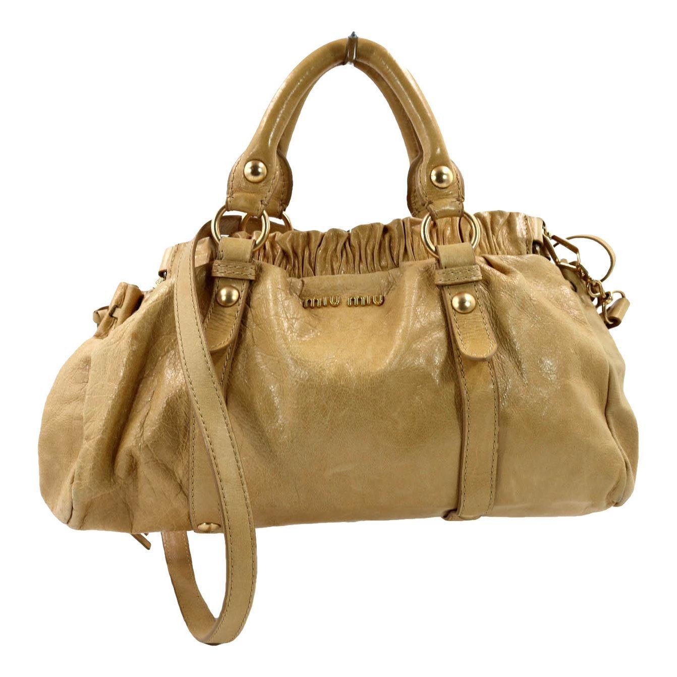 Vitello leather handbag
