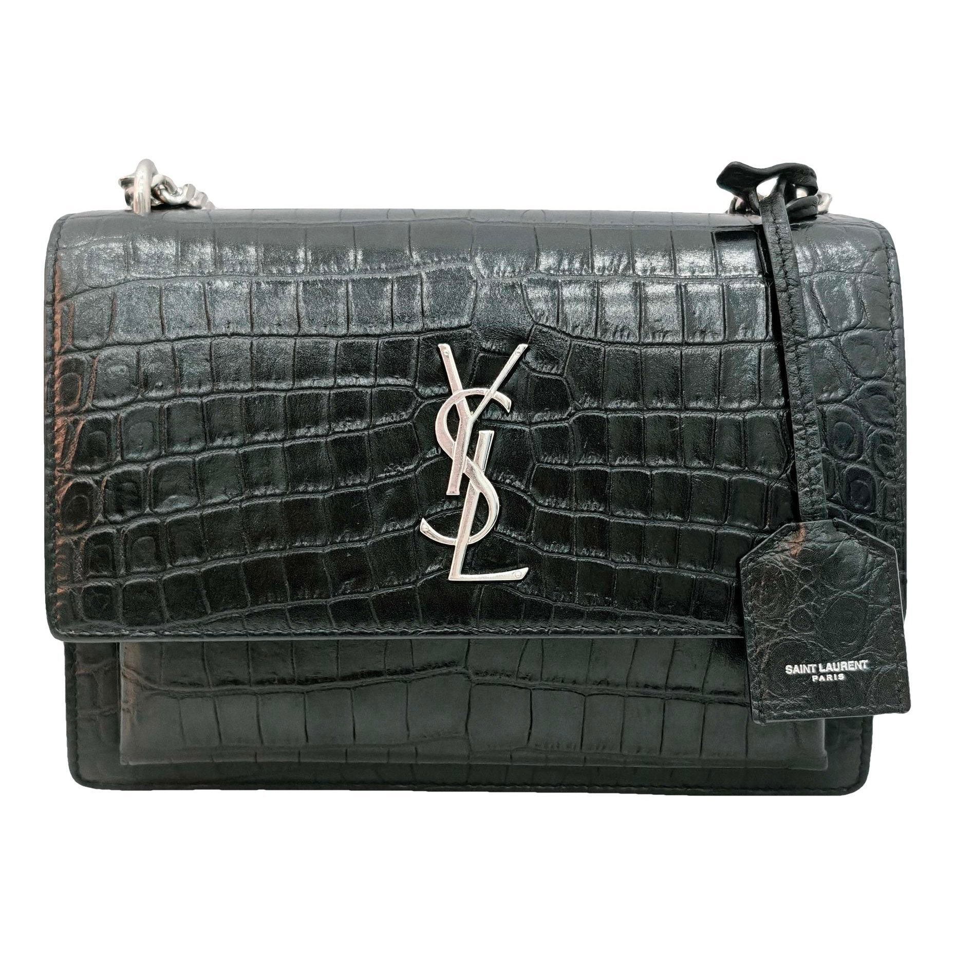 Sunset leather handbag