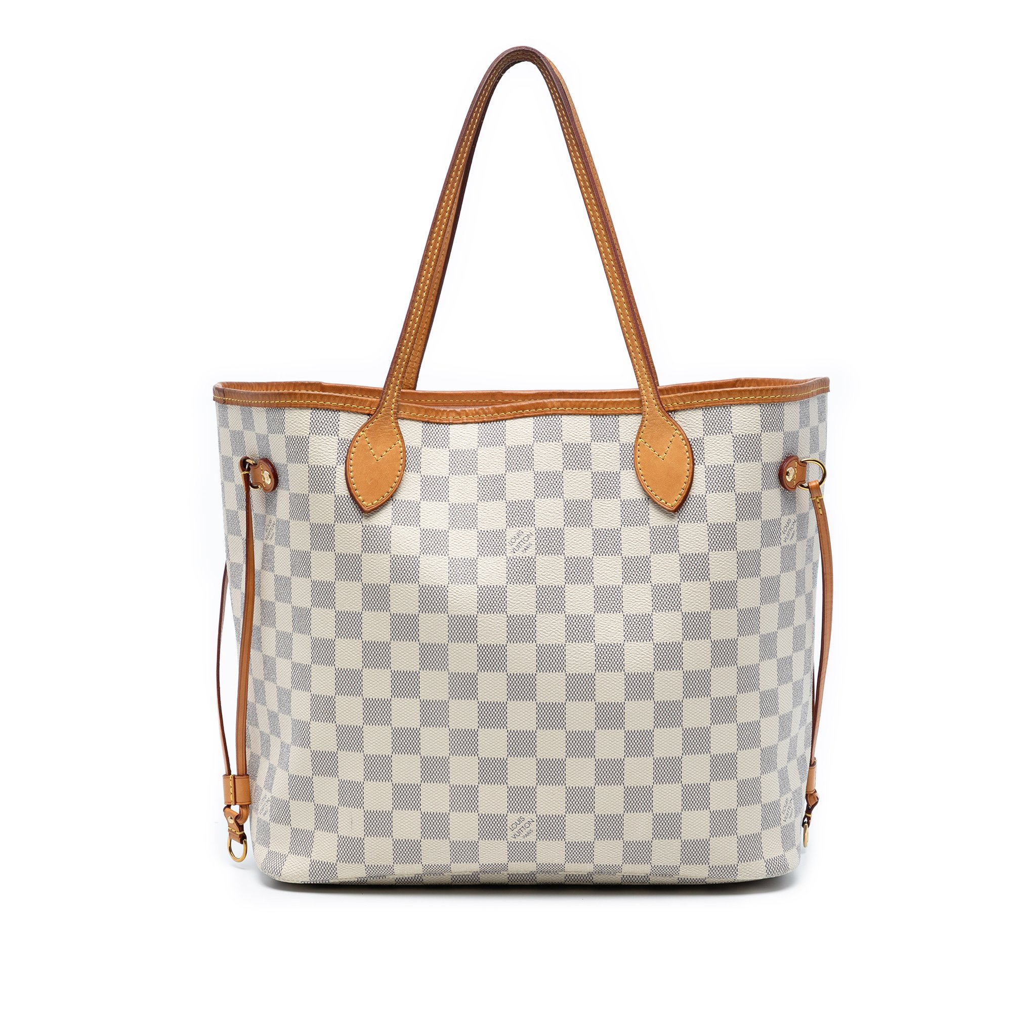 Louis Vuitton Neverfull leather handbag