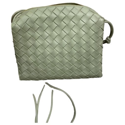 Loop leather crossbody bag