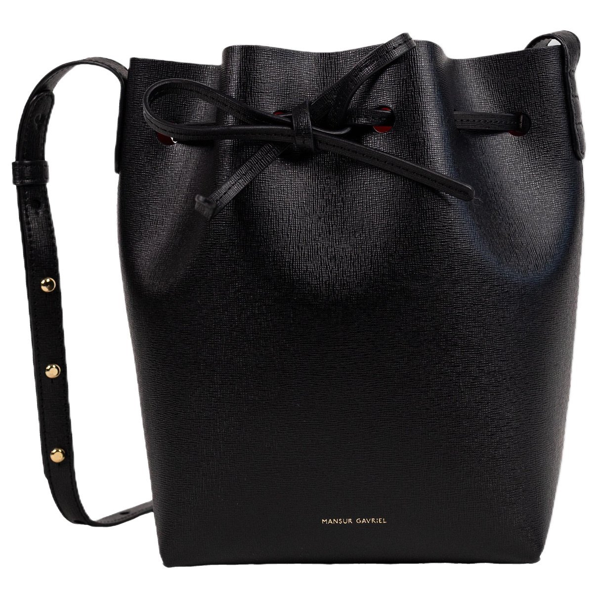 Mansur Gavriel Bucket leather handbag