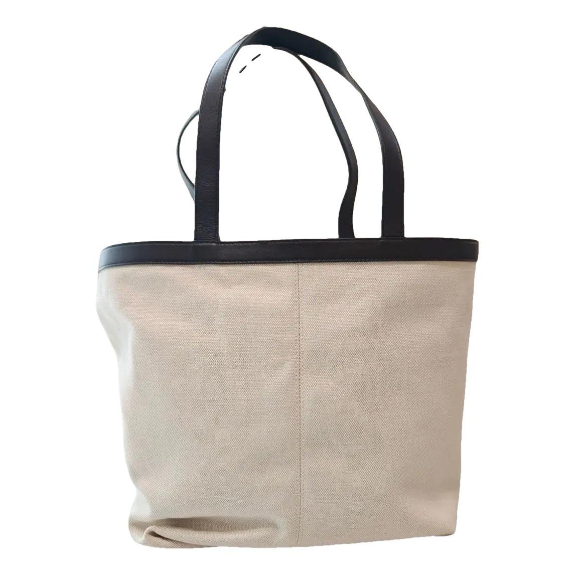 Cabat leather tote