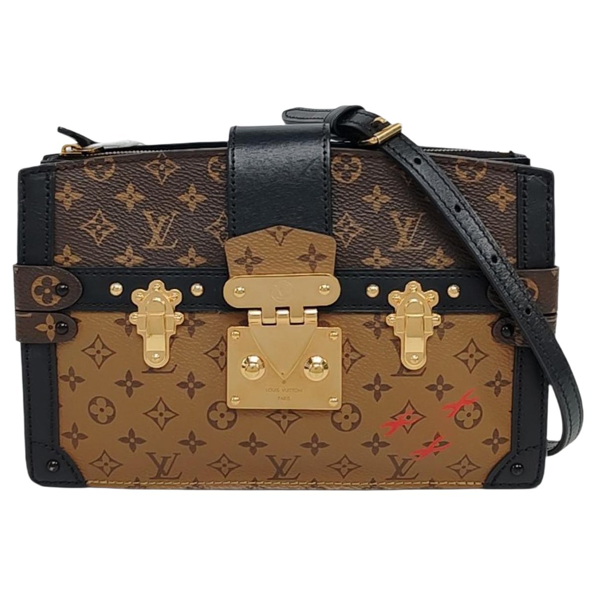 City Trunk leather handbag