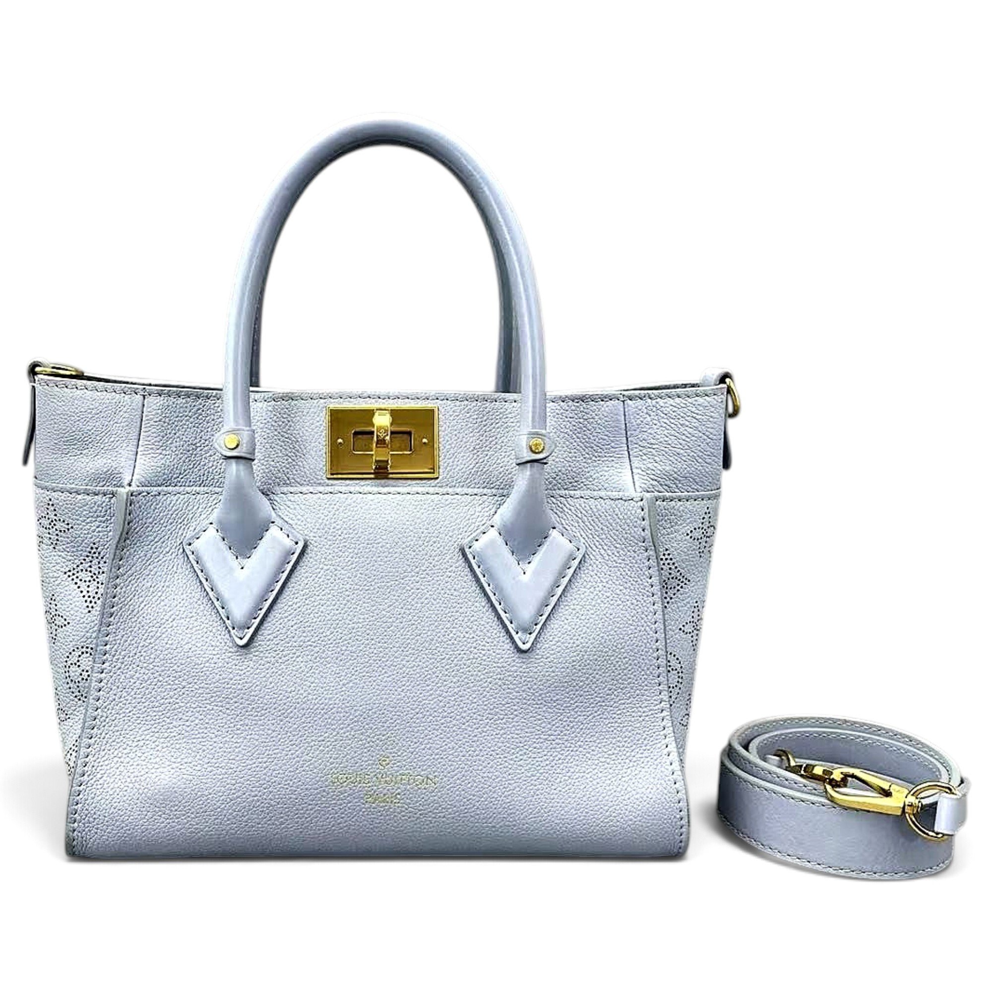 On My Side leather tote