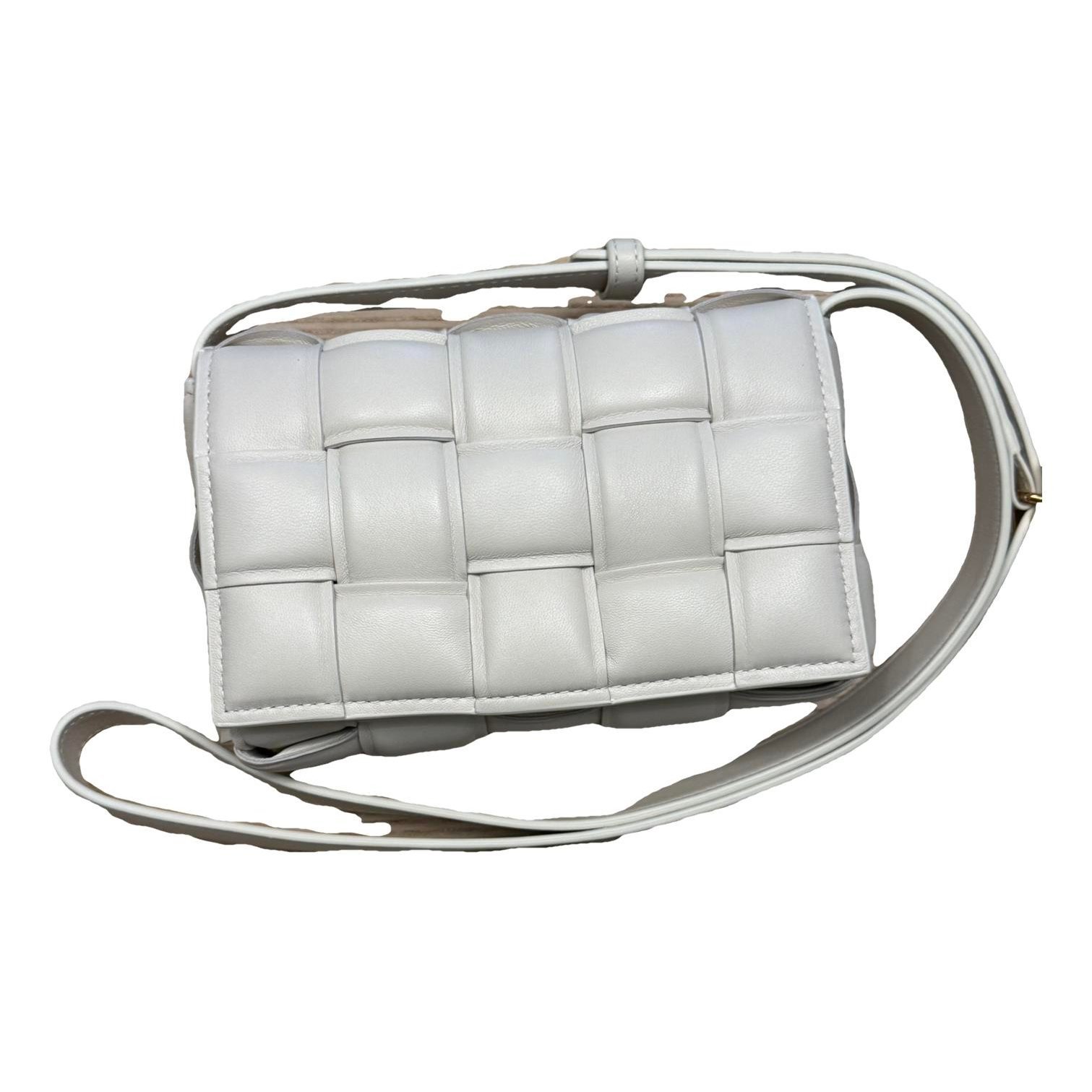 Cassette leather crossbody bag