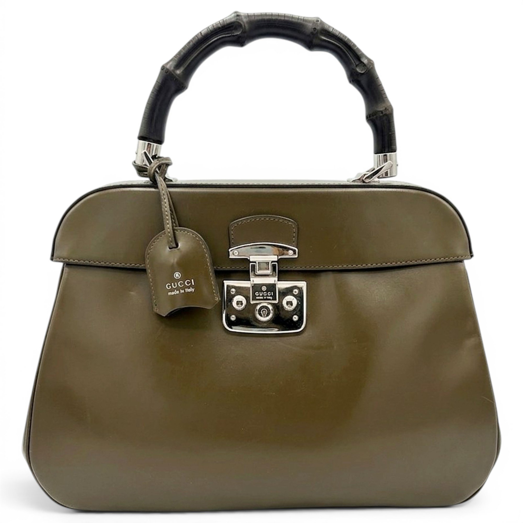 Lady Lock leather handbag