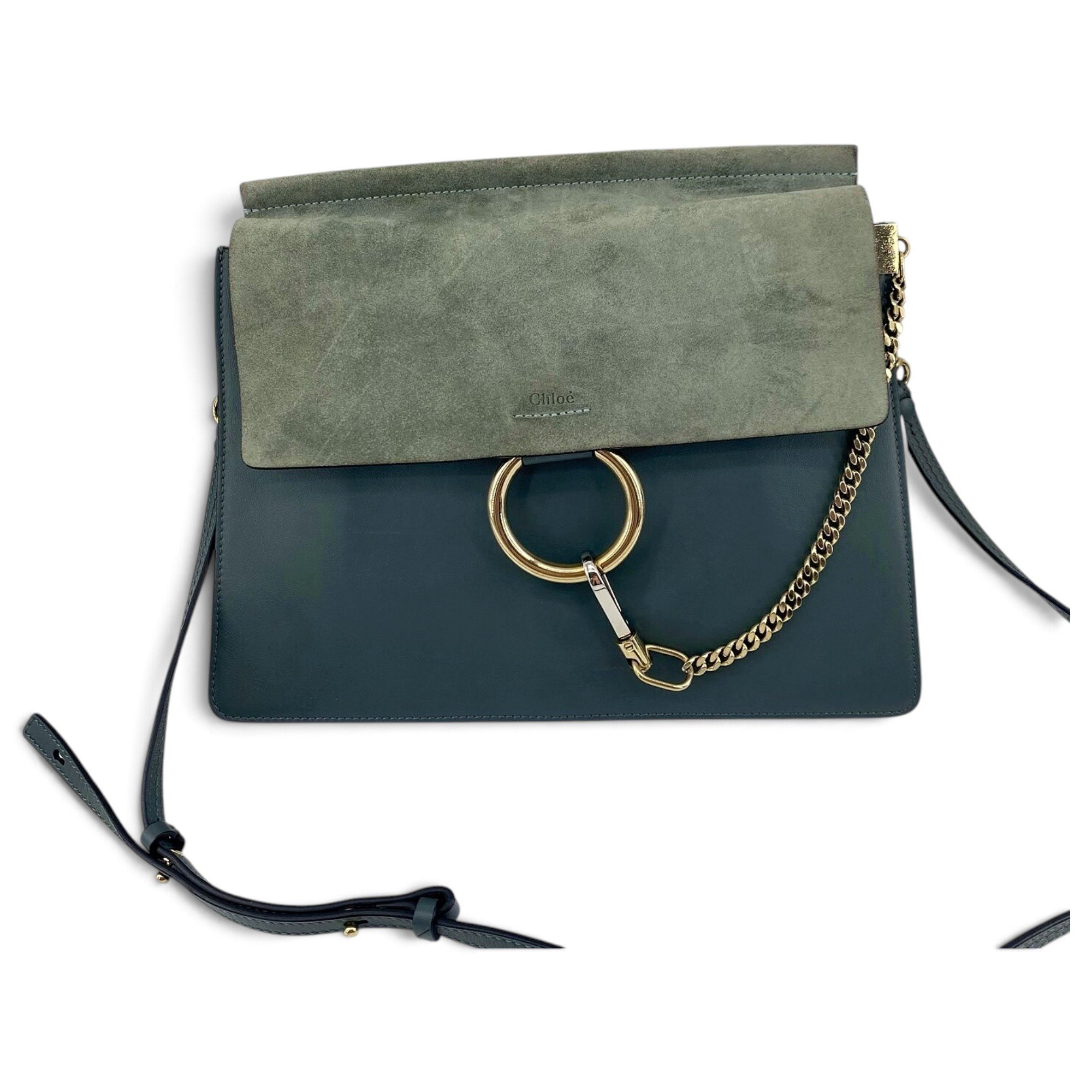 Faye leather handbag