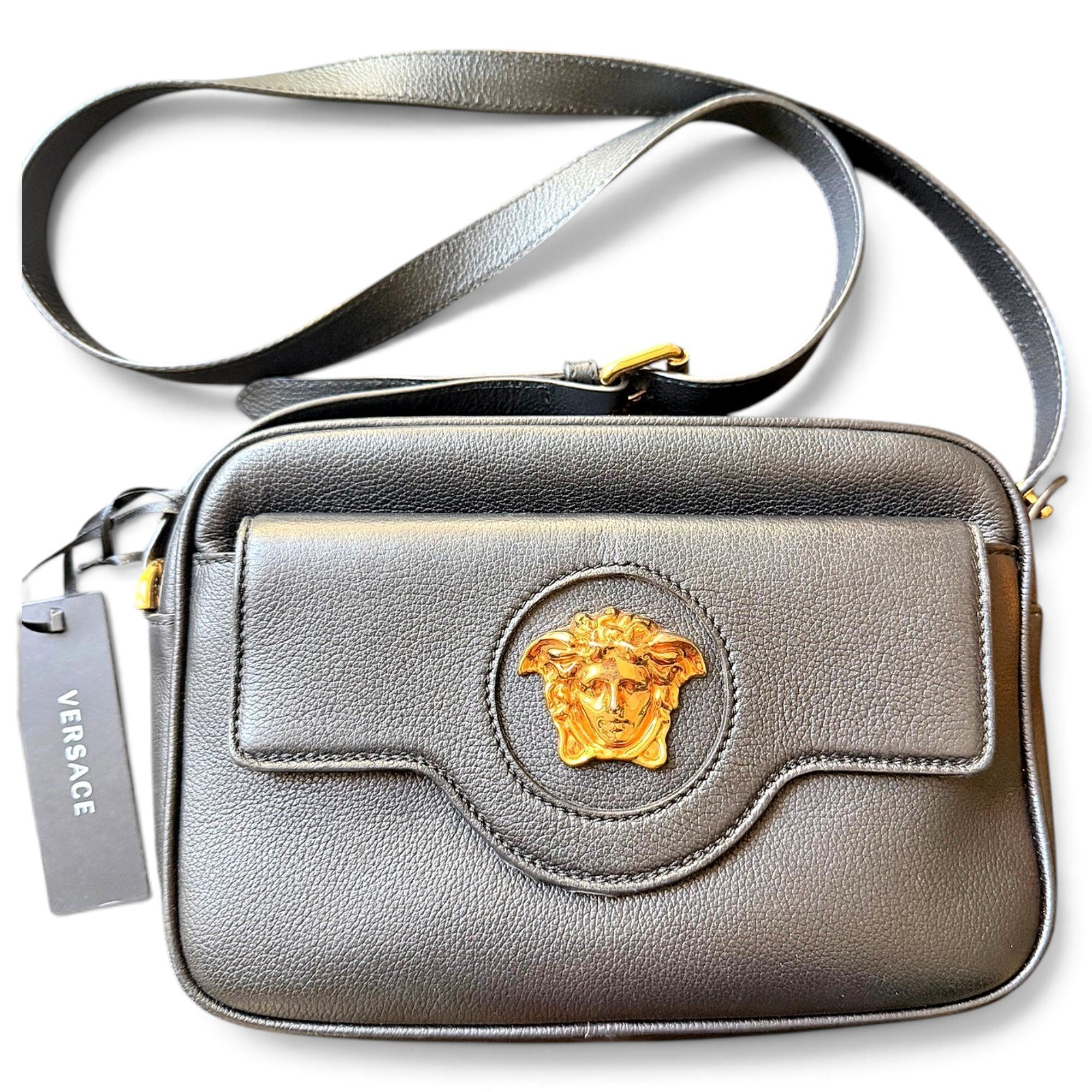 Leather crossbody bag