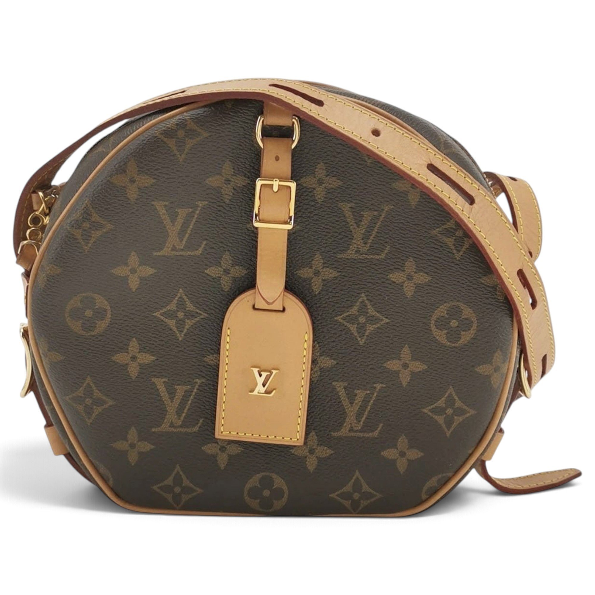 Micro boite chapeau leather handbag