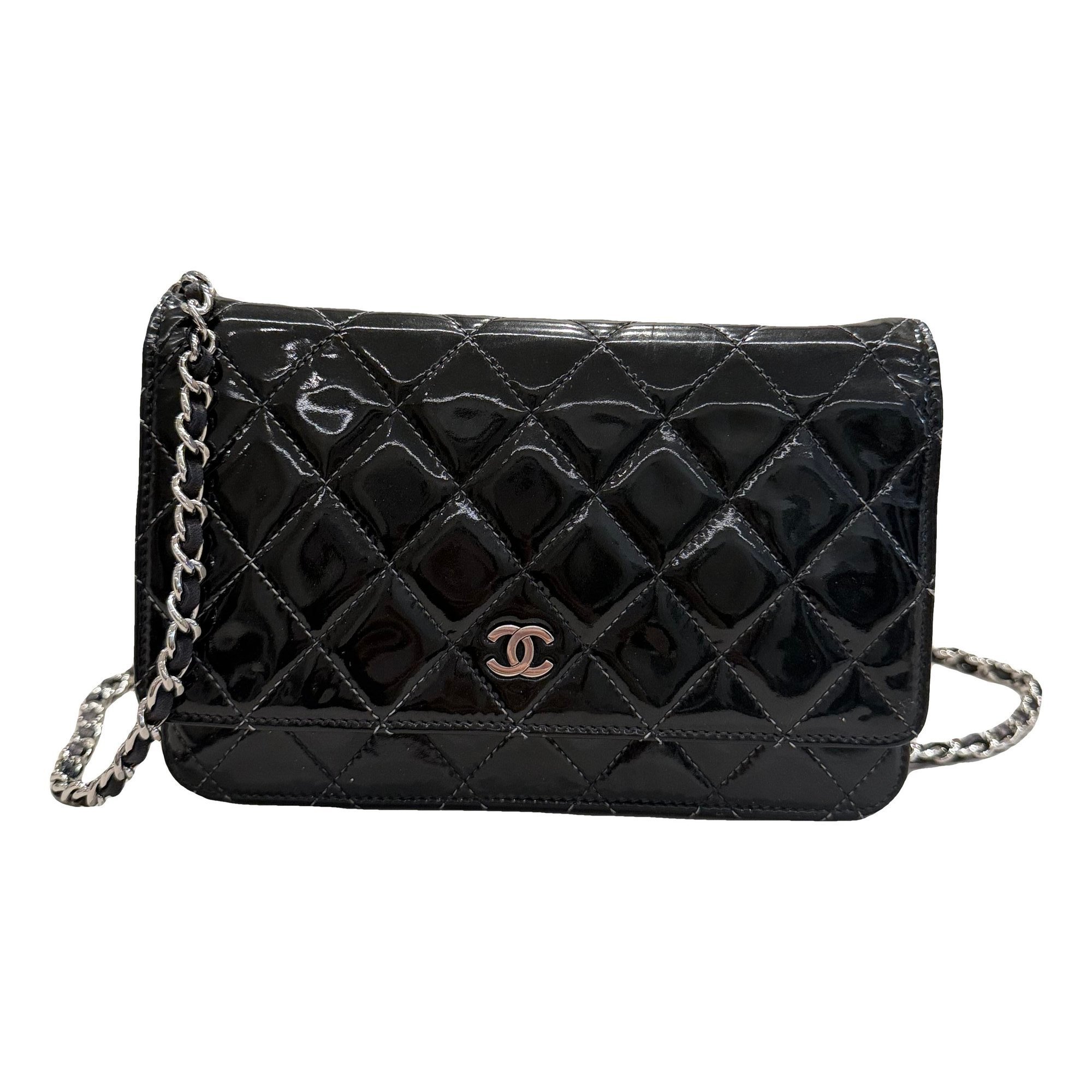 Wallet On Chain Timeless/Classique leather handbag