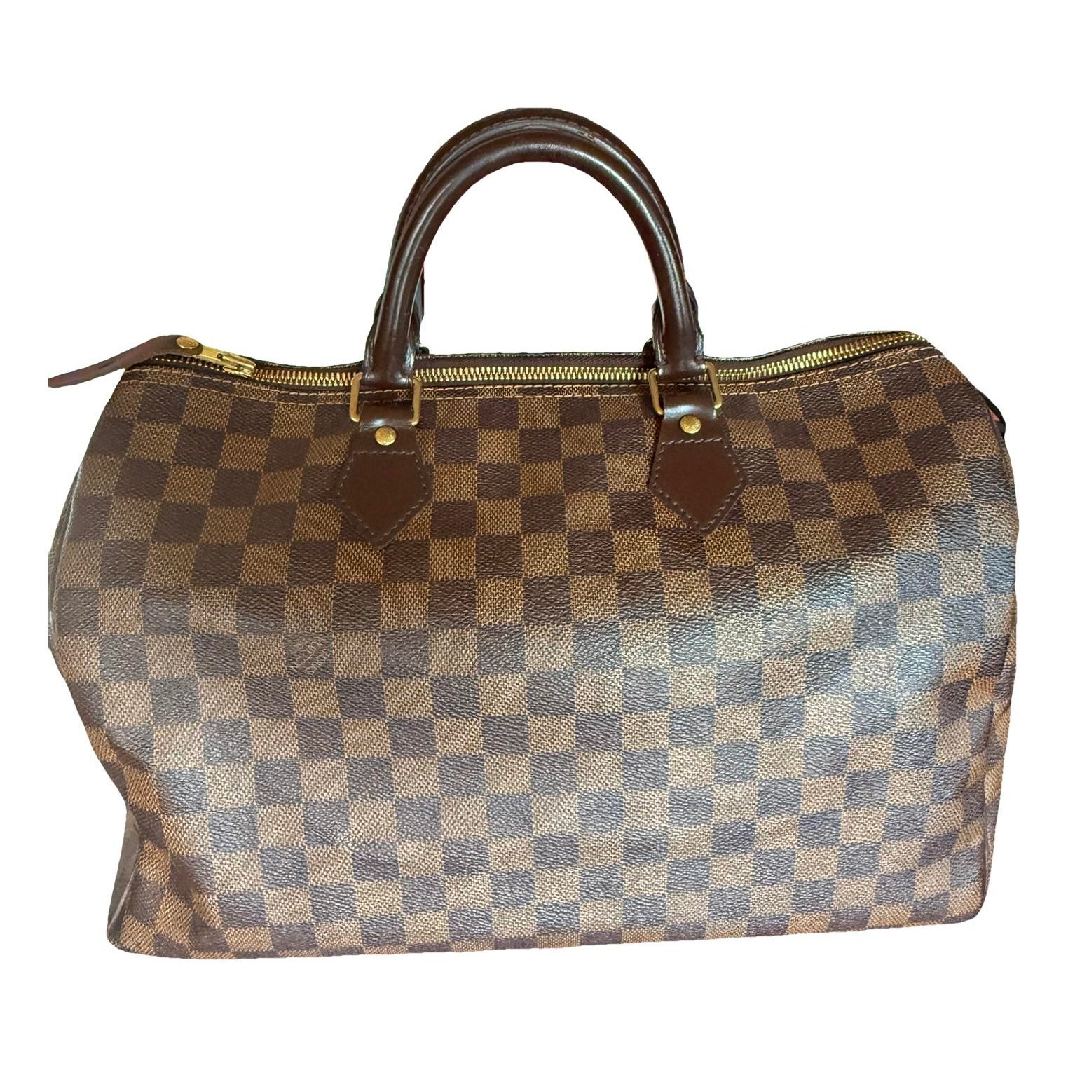 Speedy leather handbag