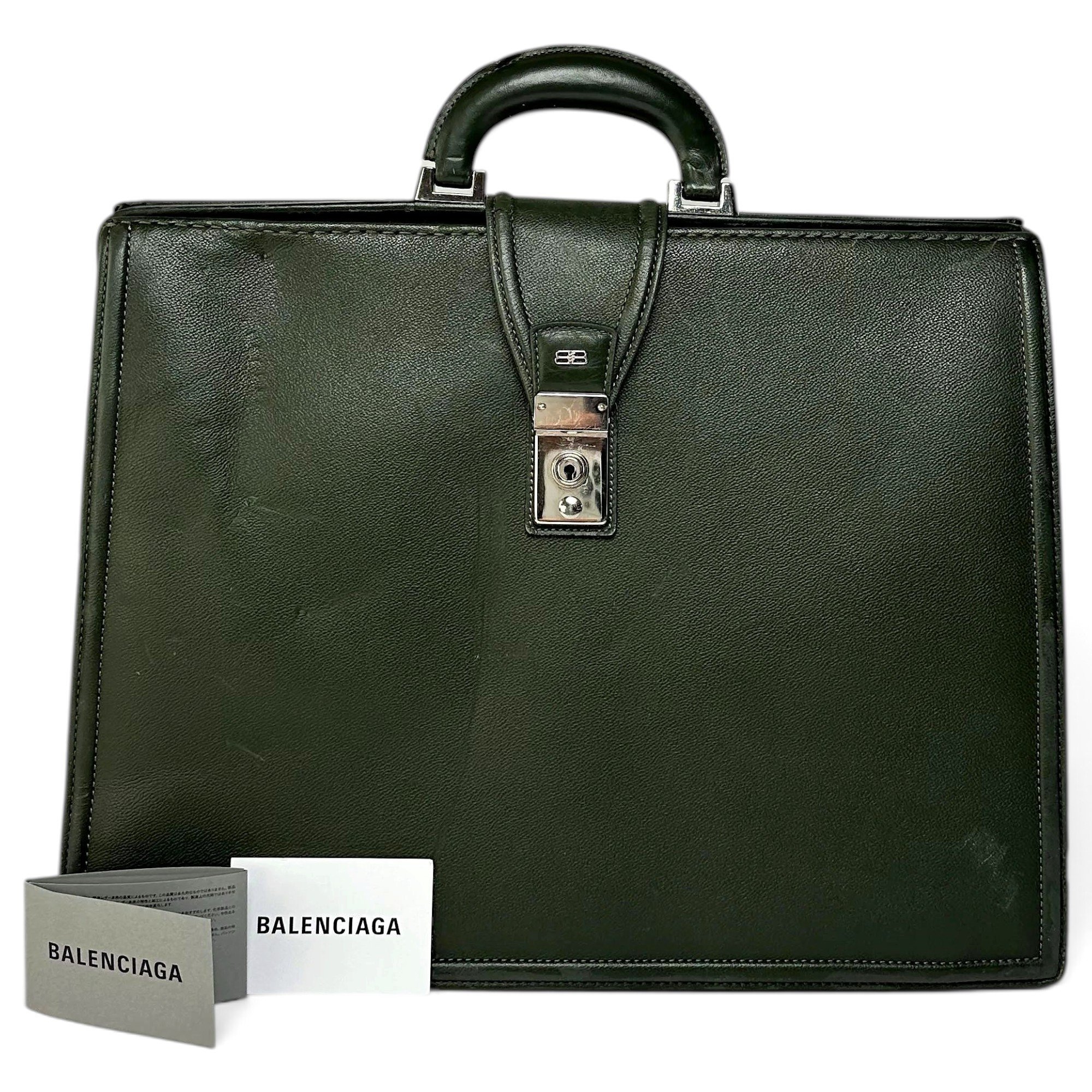 Balenciaga City leather satchel
