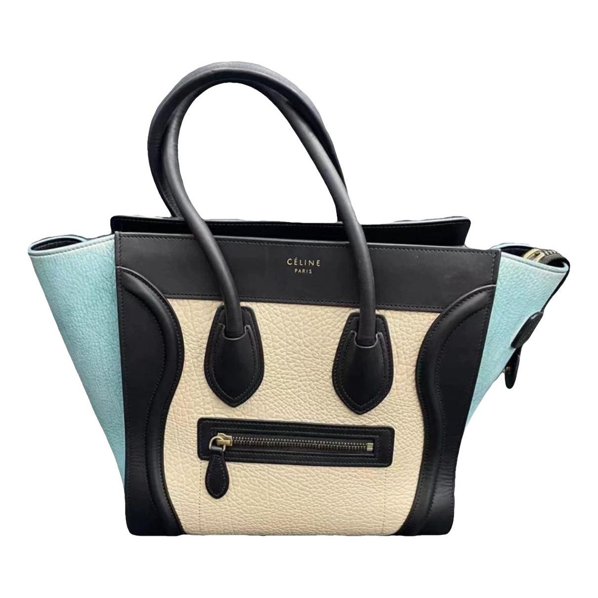 Luggage leather handbag