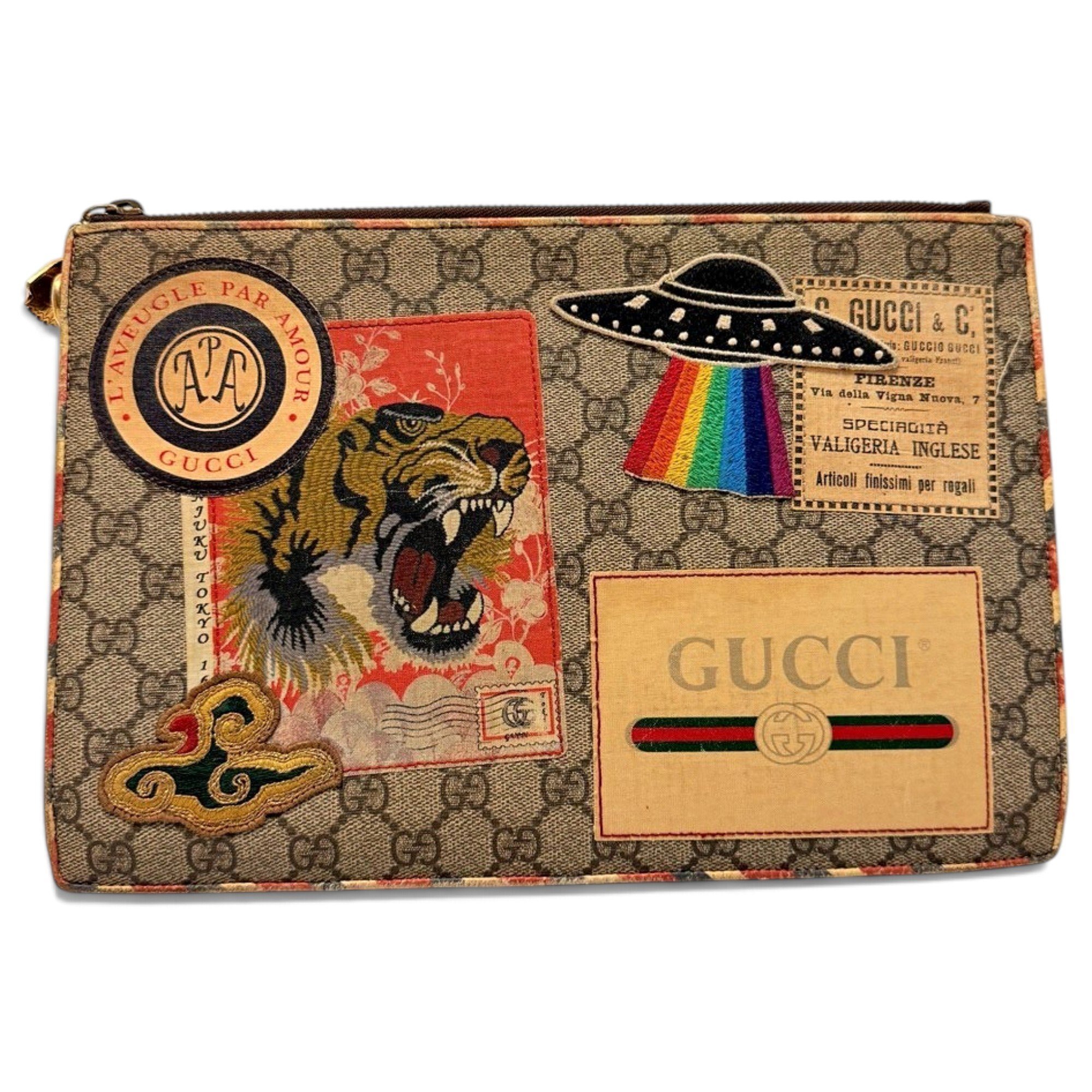 Cloth clutch bag