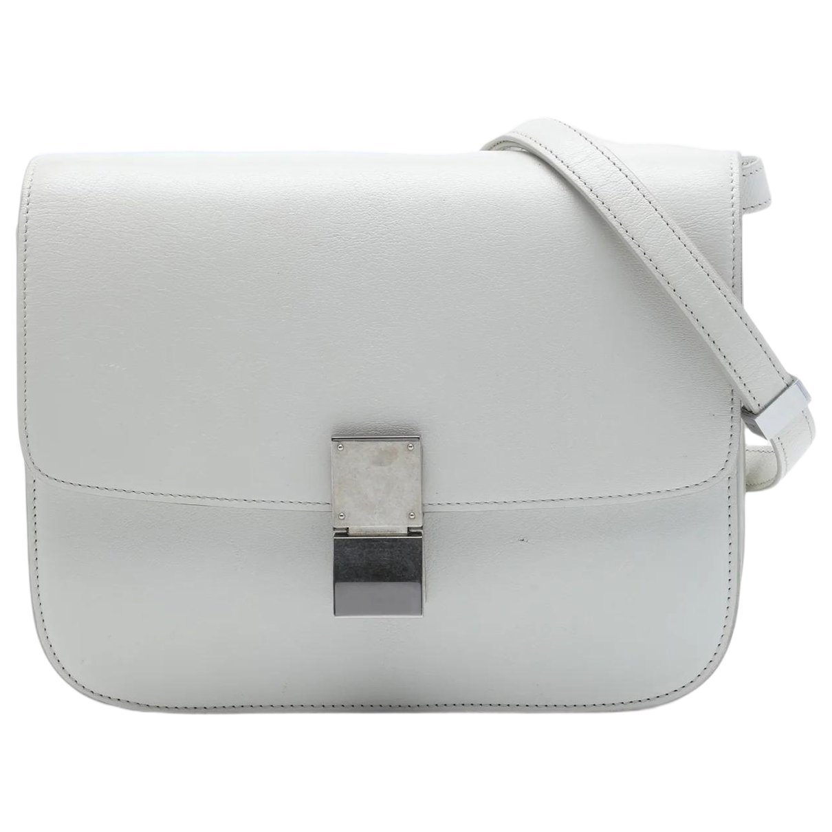 Classic leather crossbody bag