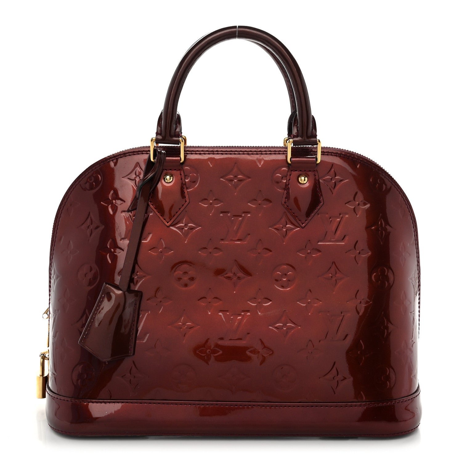 Louis Vuitton Vernis Alma PM Rouge Fauviste