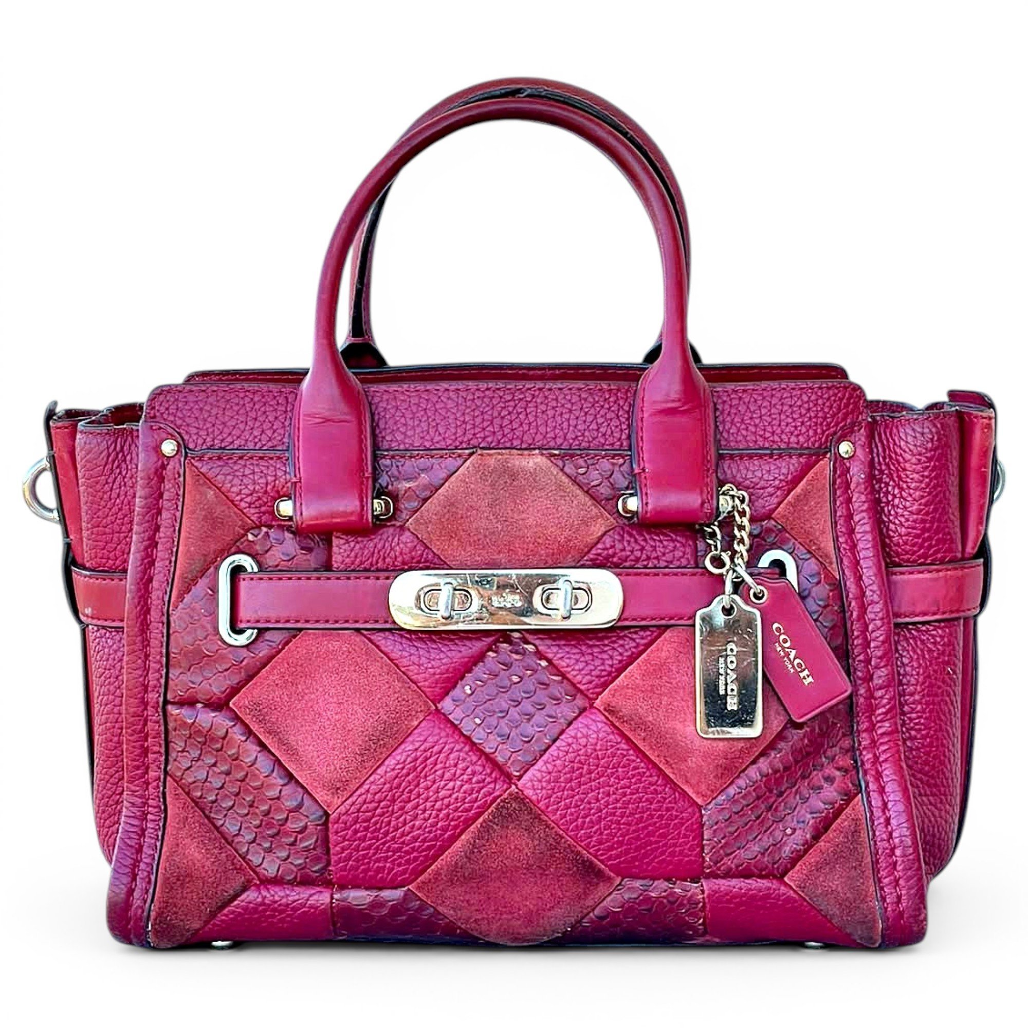 Leather handbag