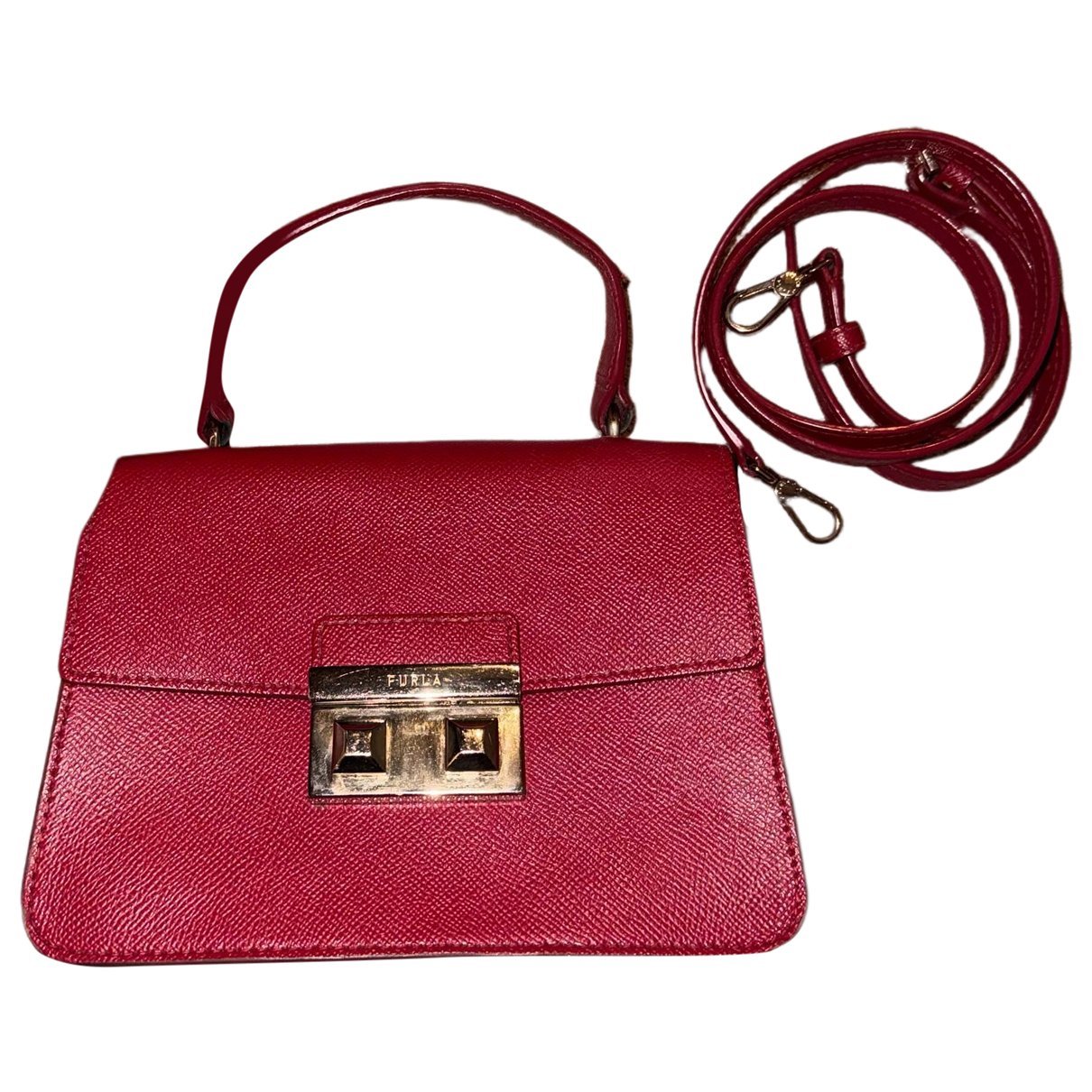 Furla Stacy Casanova S leather crossbody bag
