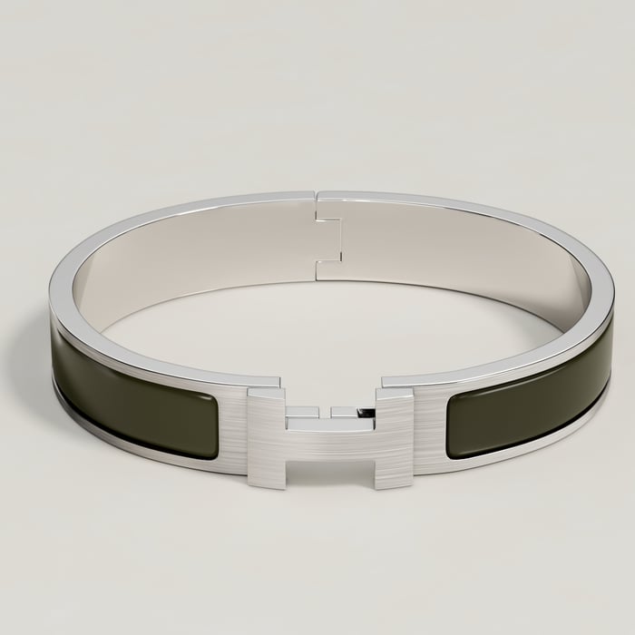 Vert De Gris Mat Clic Hh Bracelet