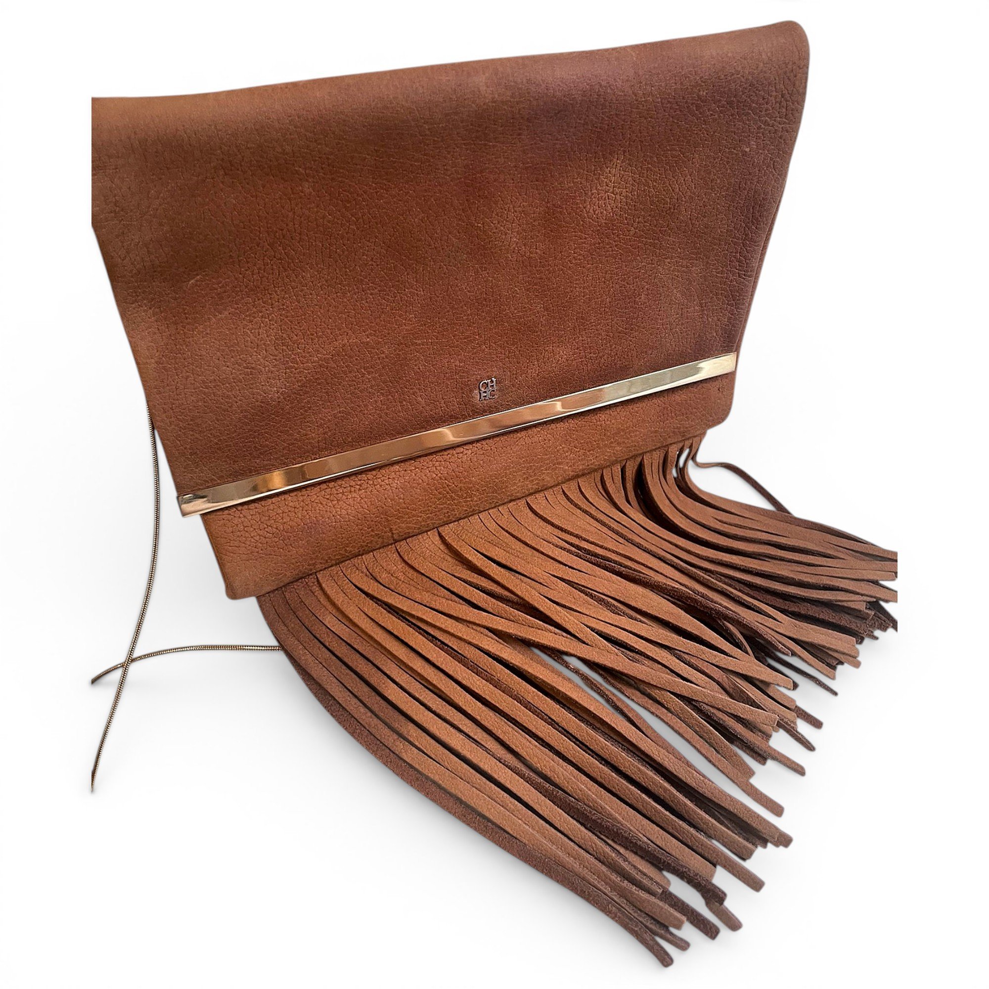 Leather crossbody bag