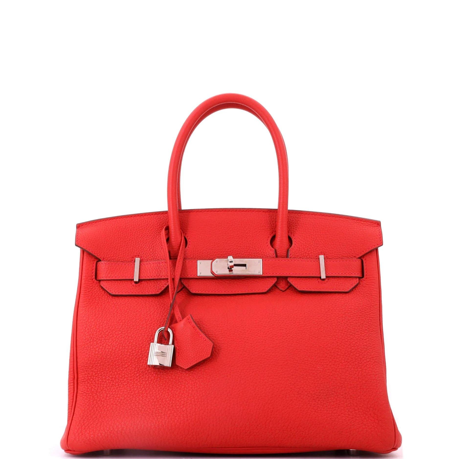 Birkin 30 leather tote