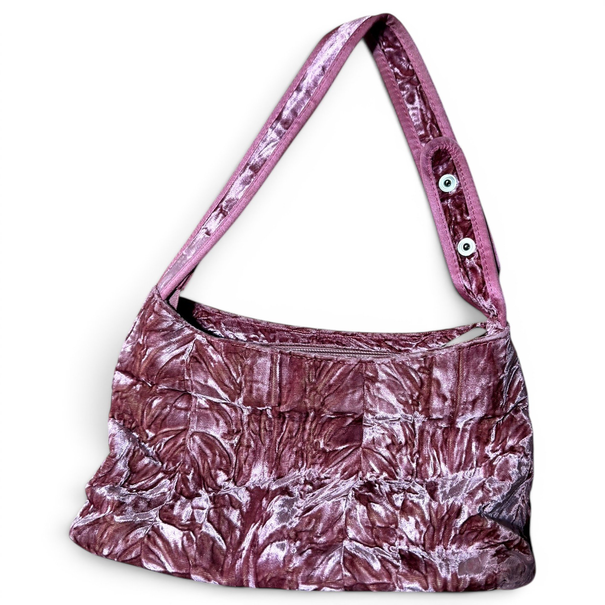Velvet handbag