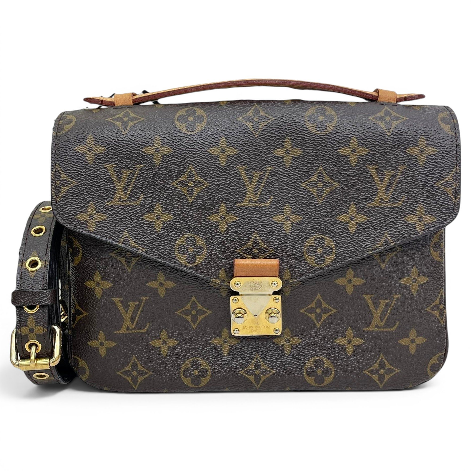 Metis leather handbag